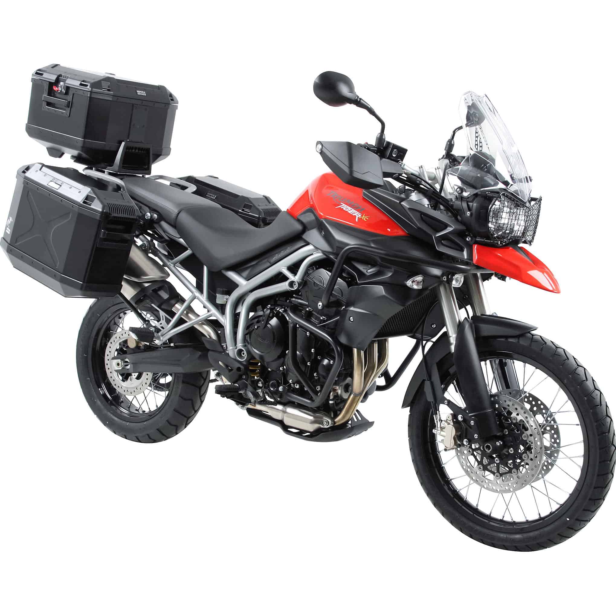 Hepco & Becker Alurack Gepäckbrücke schwarz für Triumph Tiger 800 2010-2014 - Motorradzubehör - Motorradgepäck