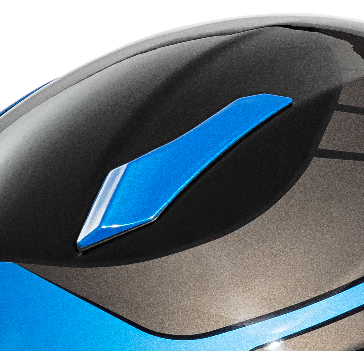 Nexo-Integralhelm Fiberglas Sport III Blau Dekor L-4603691999032010