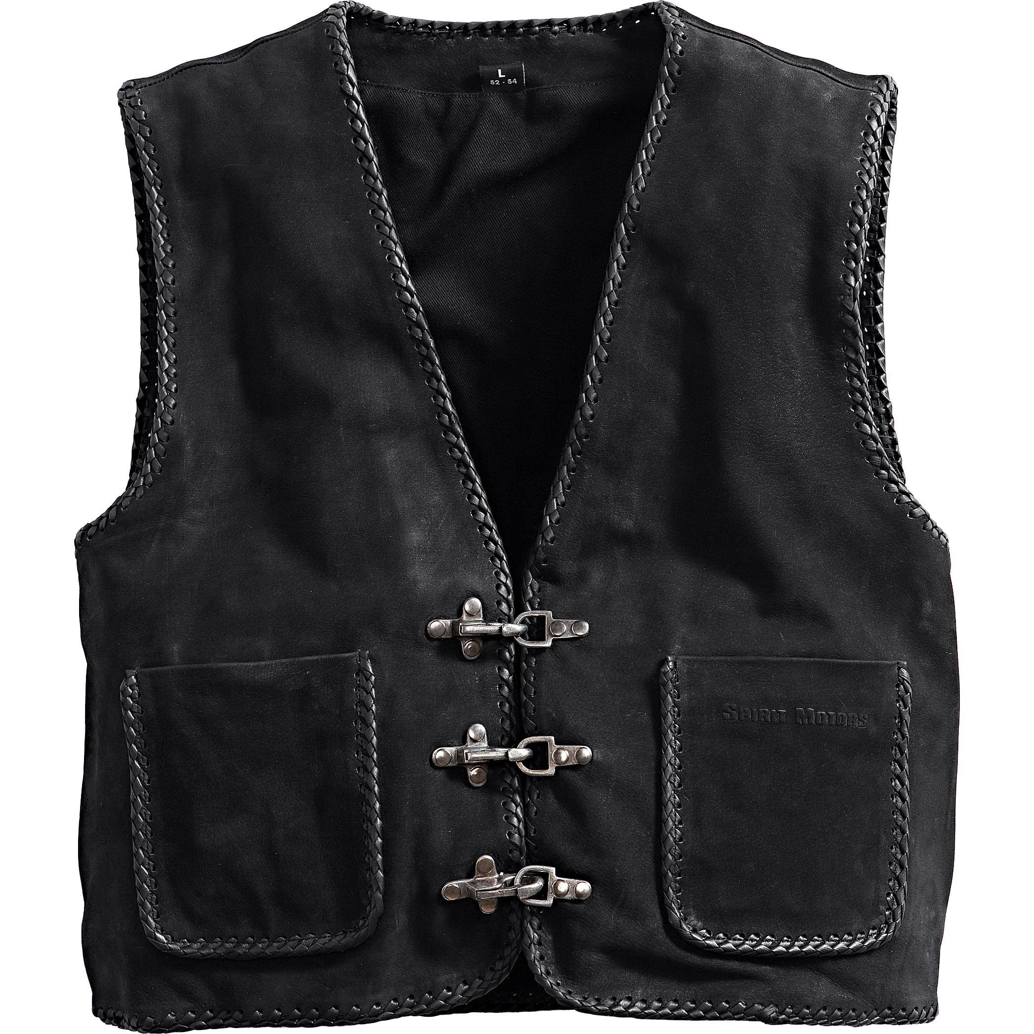 Spirit Motors-Velourslederweste 1.0-8011001999001012