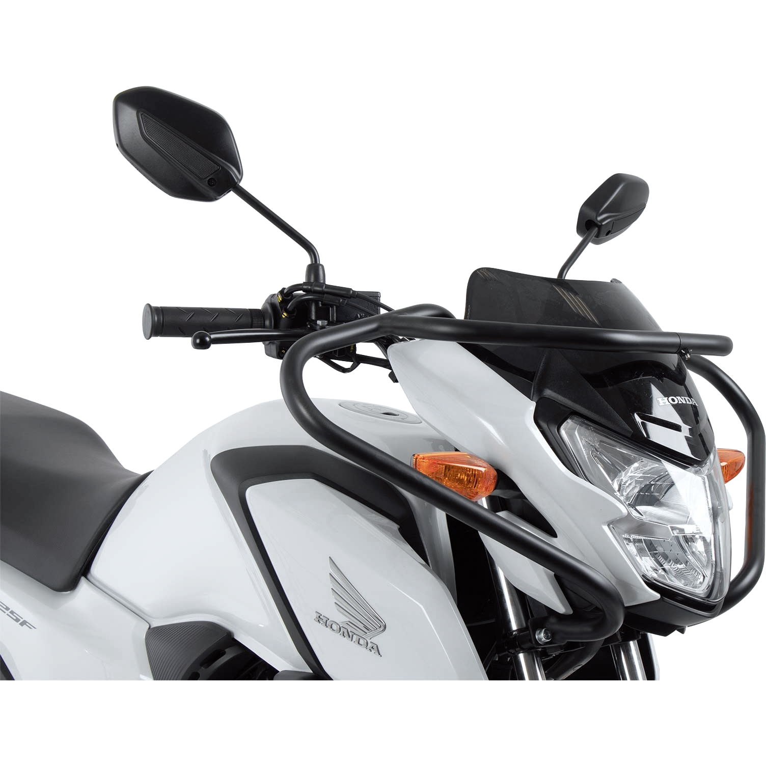 Hepco & Becker Sturzbügel Front schwarz für Honda CB 125 F 2021-2024 - Motorradteile & Ersatzteile - Anbauteile