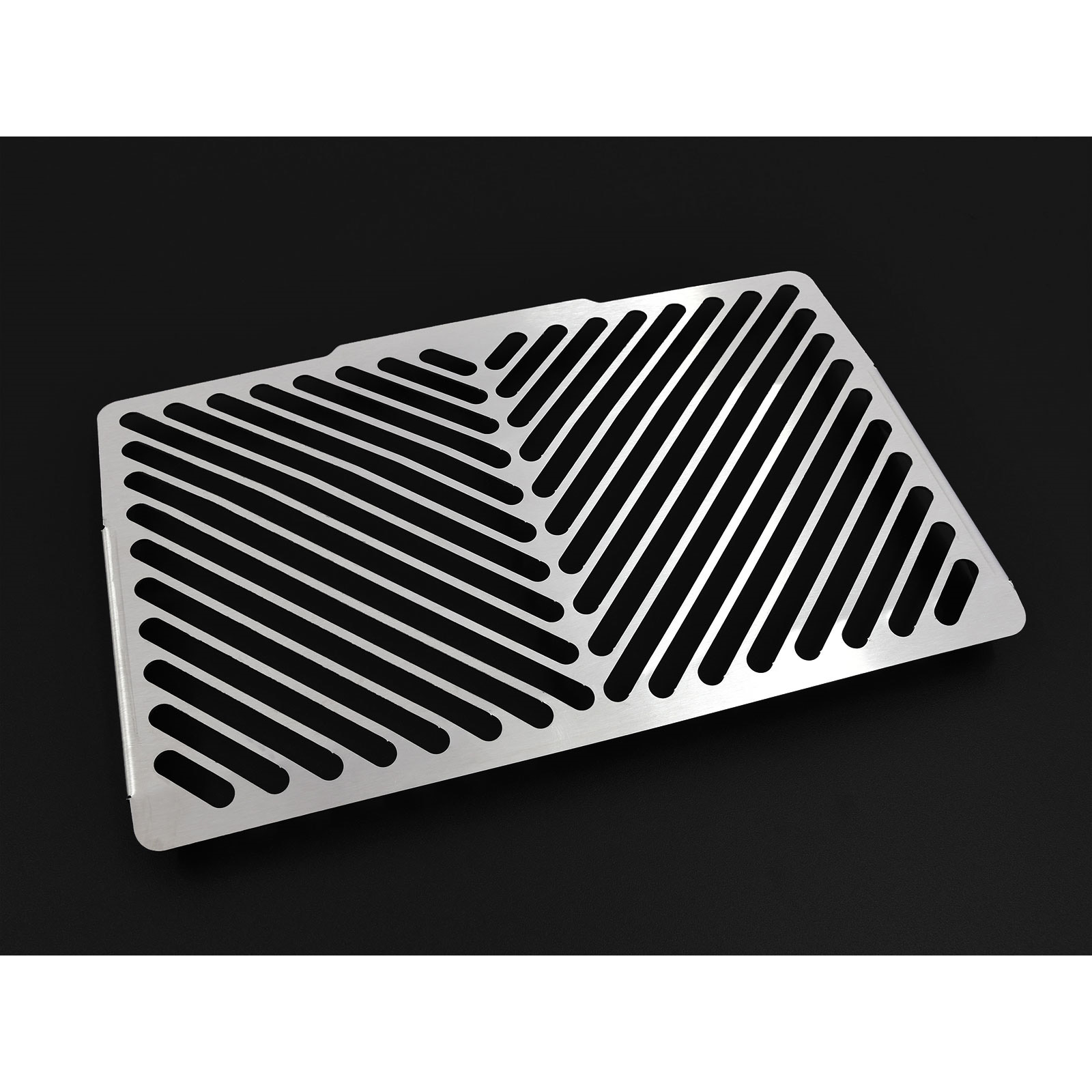 Zieger Kühlerabdeckung Clean silber für Yamaha MT-07 2013-2020 - Motorradteile & Ersatzteile - Verkleidungen & Abdeckungen