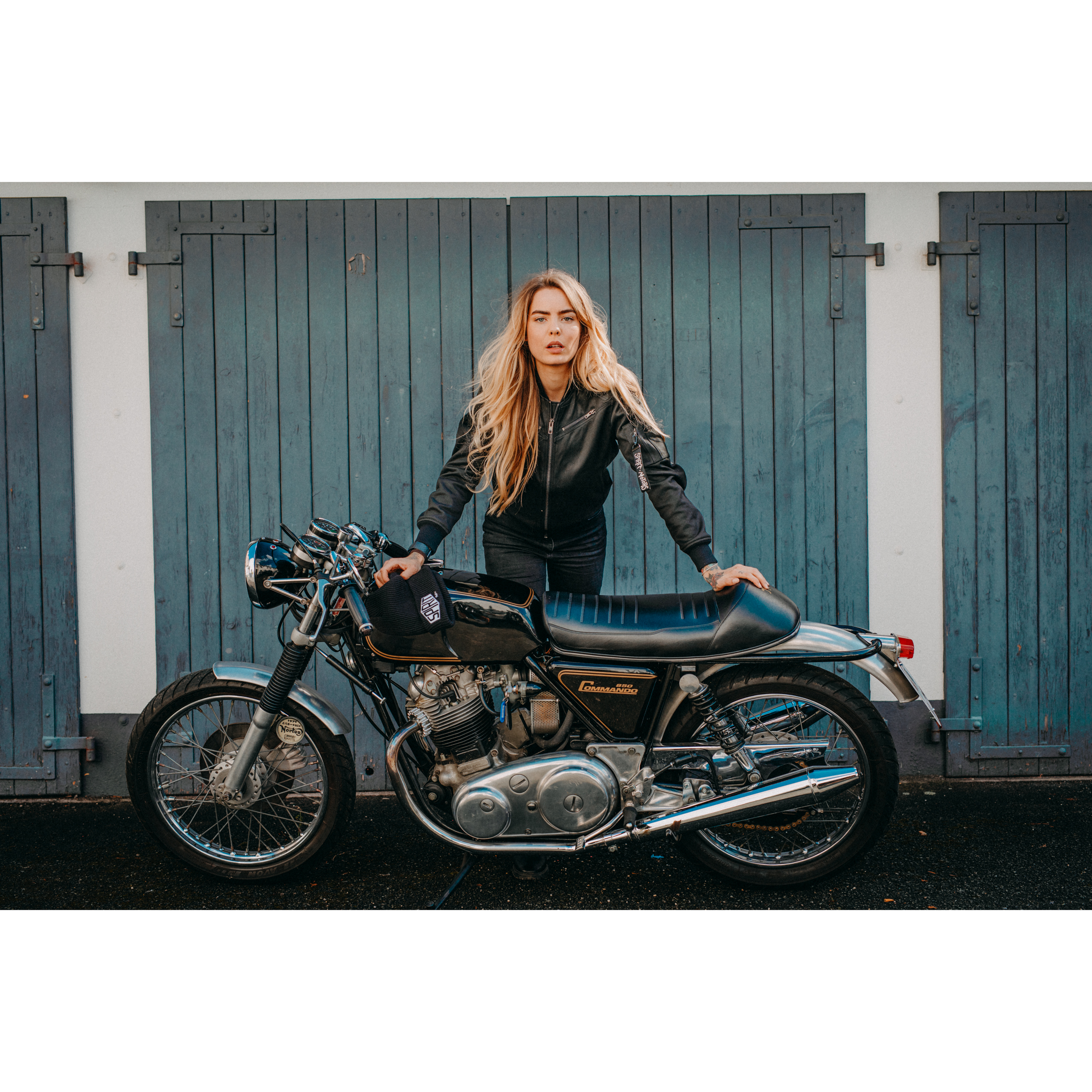 Spirit Motors-Smoky Stella Damen Textiljacke schwarz XL-2016771999001111