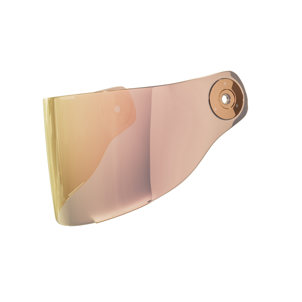 John Doe JD/ONE ECE Visier silber/orange verspiegelt - Helme & Brillen - Helmvisiere