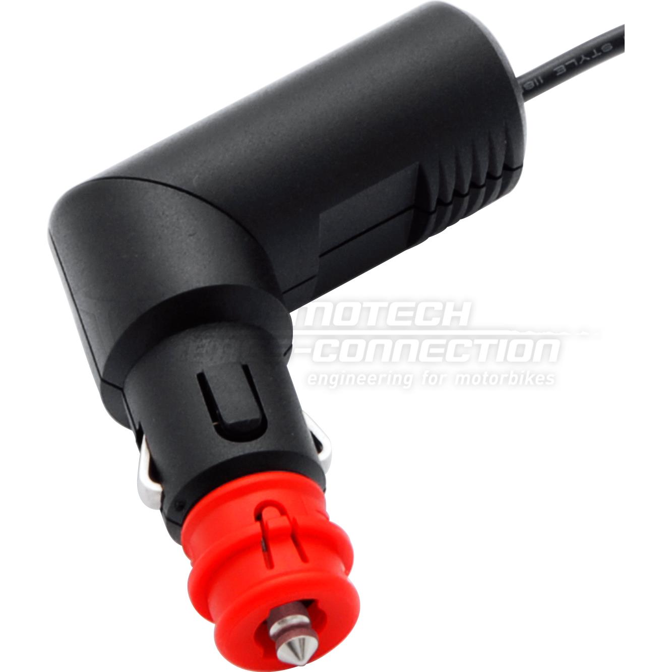 SW-MOTECH-Mini USB Winkeladapter verdrehbar für DIN/ZIG Steckdosen-5696221181005080