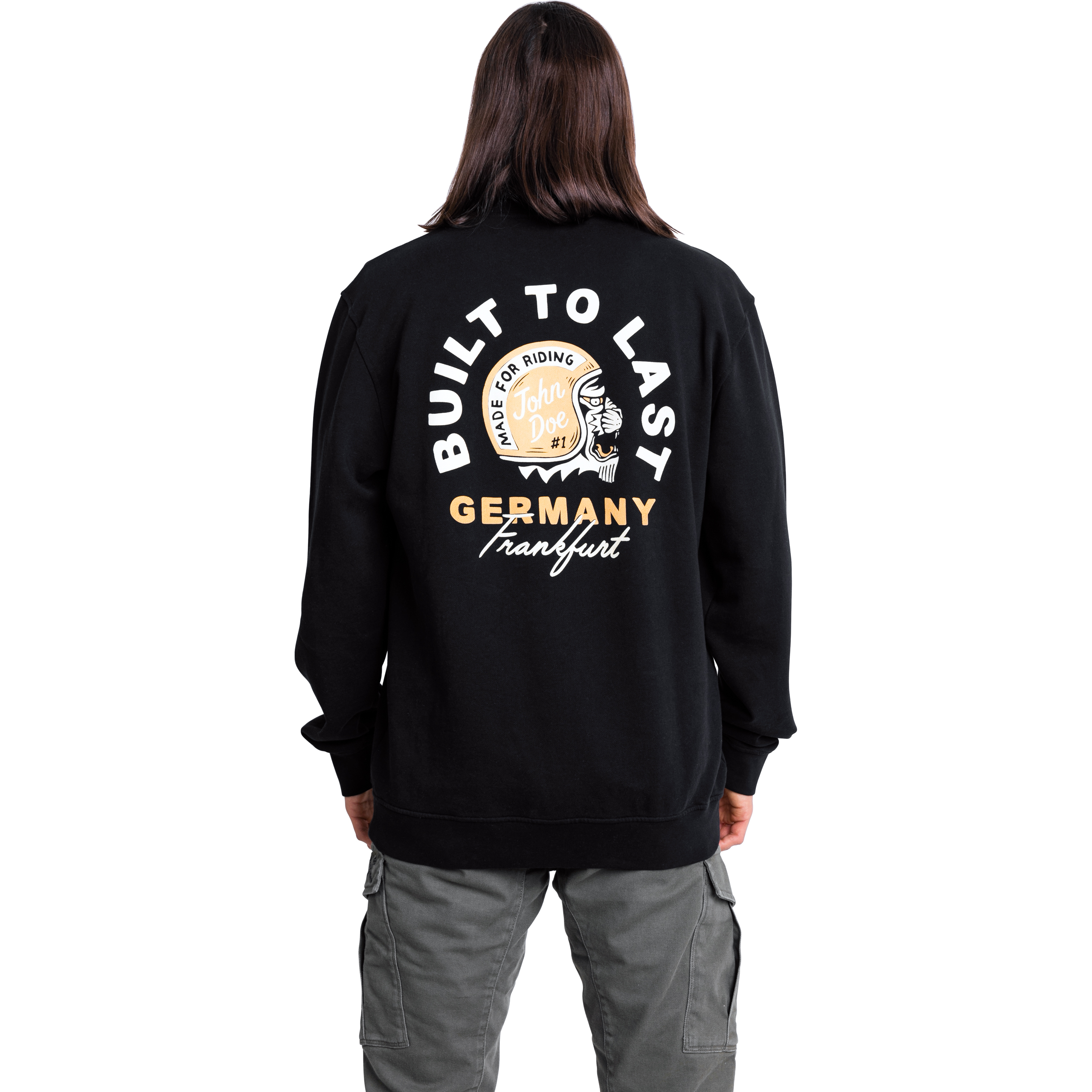 John Doe-Sweater Built to Last schwarz XL-8021401999001011