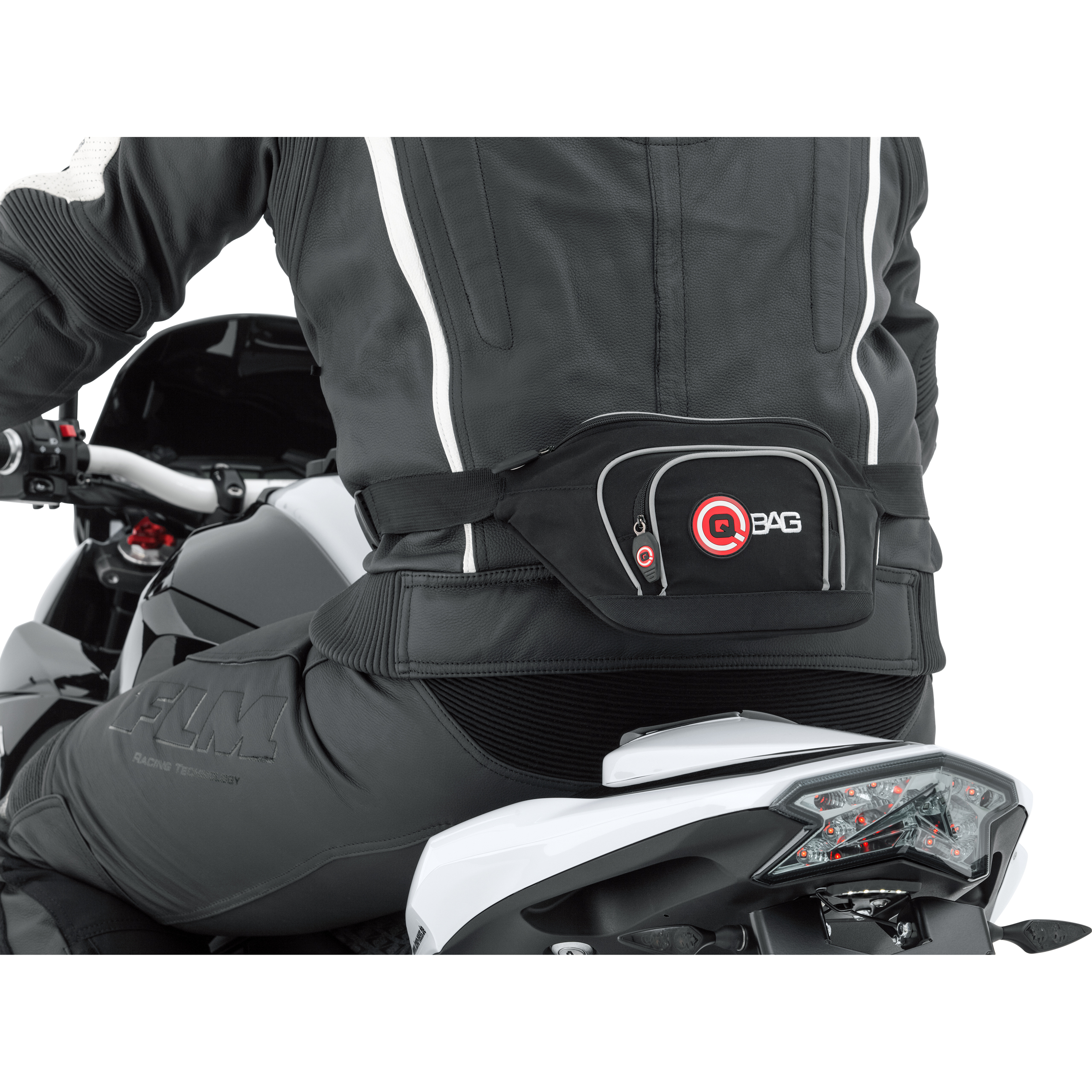 QBag-Hip Bag Gürteltasche schwarz/grau/weiß-5691871211001151