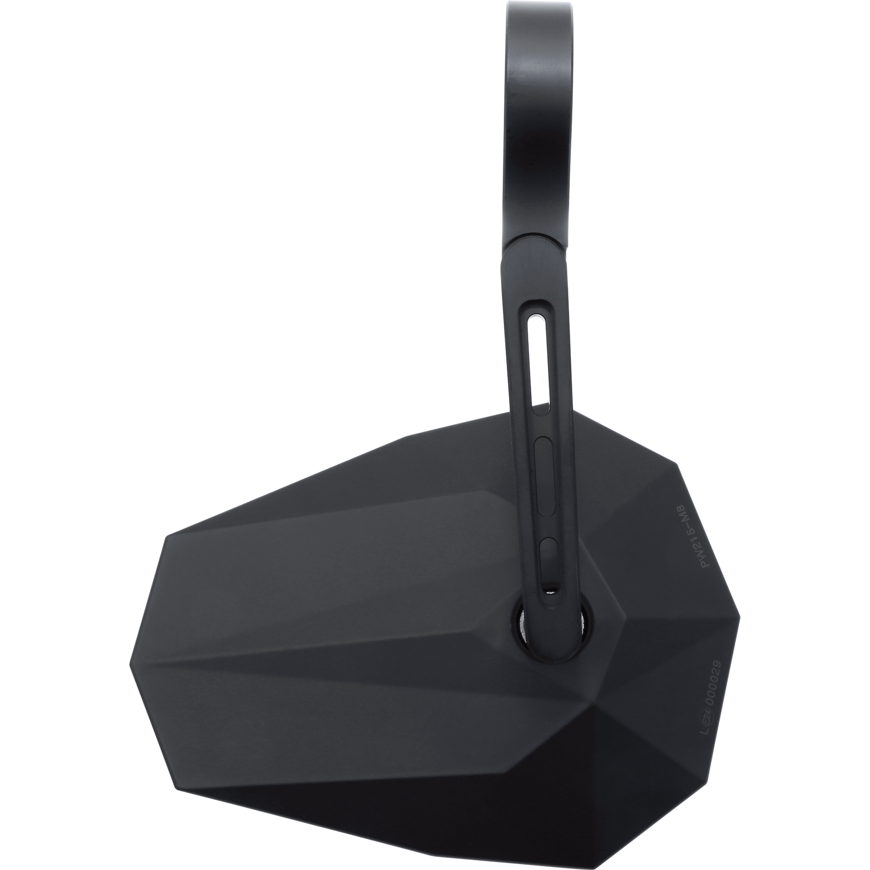Highsider-Lenkerendenspiegel für 22/25,4/30mm Stealth X5 schwarz-5733341112004830