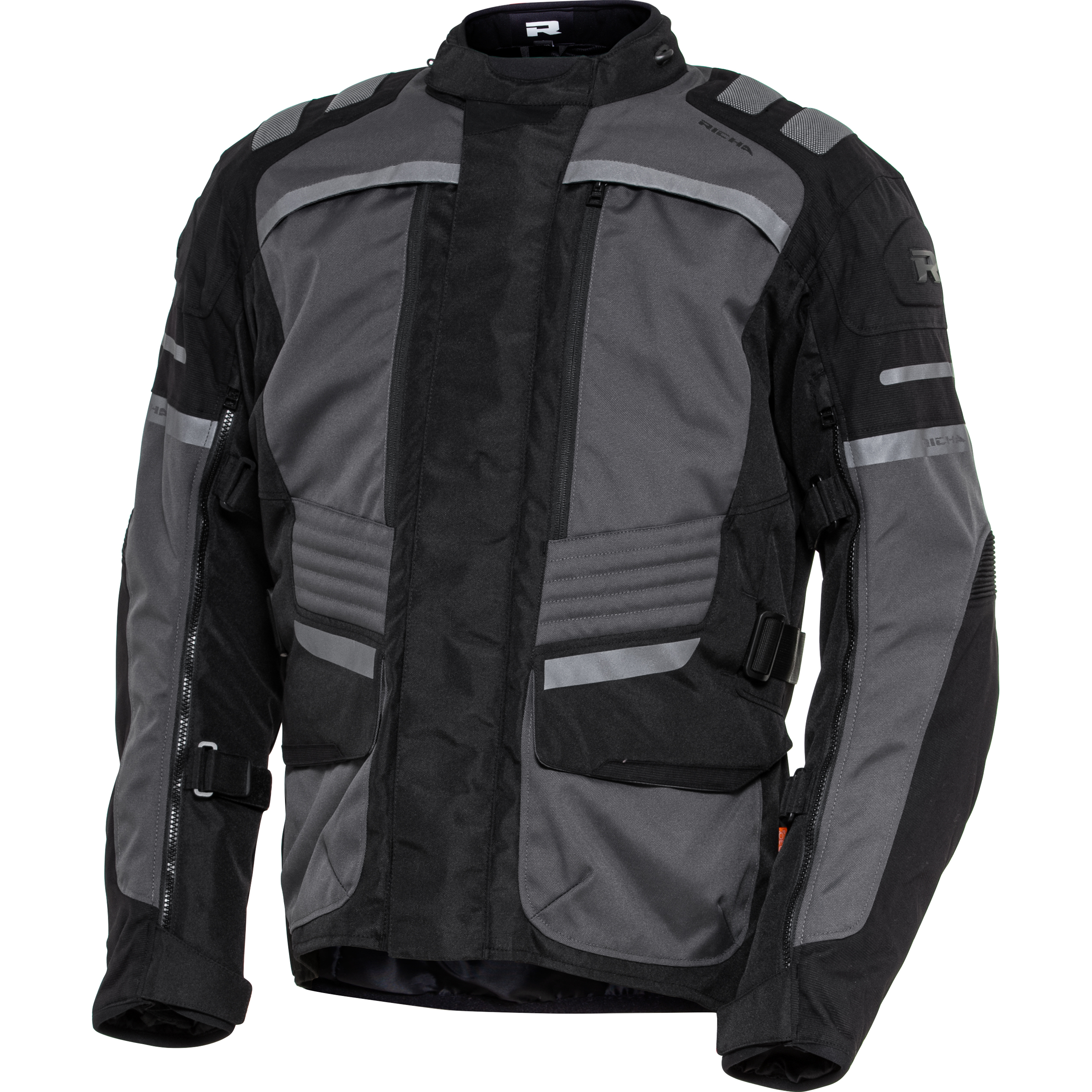 Richa-Touareg V2 Adv. Textiljacke schwarz/dunkelgrau XL-2019491999010011