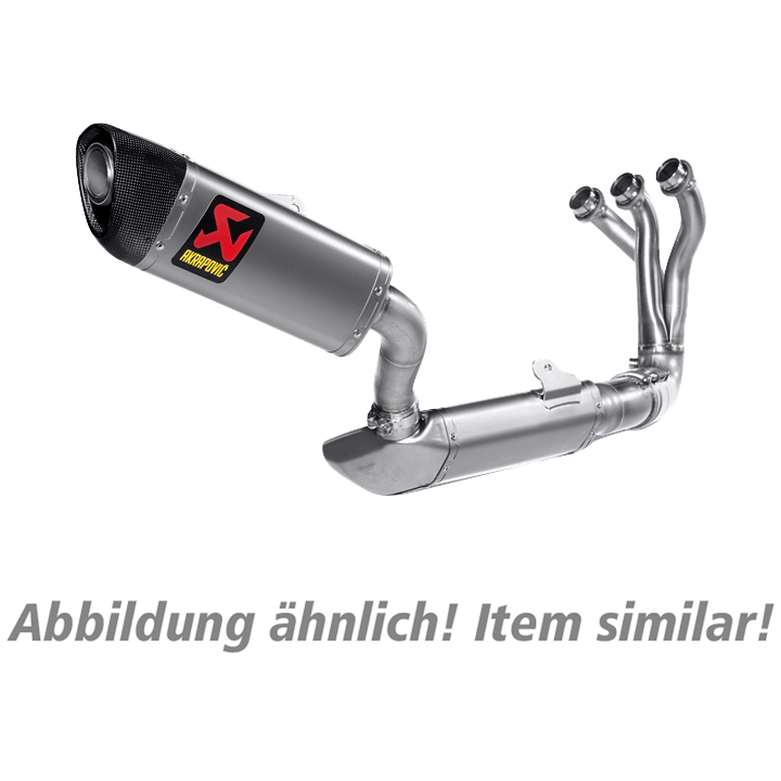 Akrapovic-Auspuff Komplettanlage 1-1 oK Edelstahl schwarz für Primaver-5738011000030090
