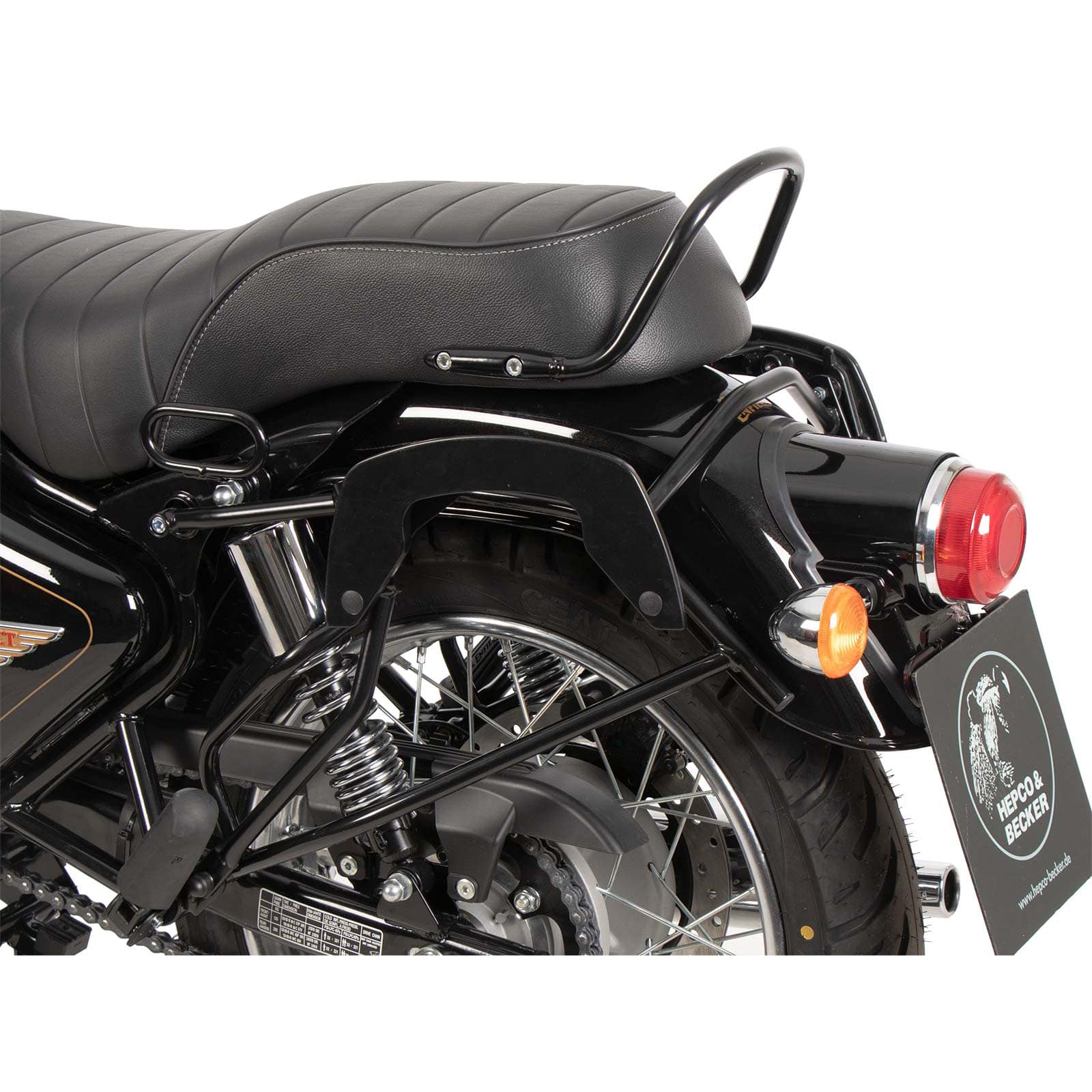 Hepco & Becker Seitentaschenhalter C-Bow schwarz für Bullet 350 2024- - Motorradzubehör - Motorradgepäck