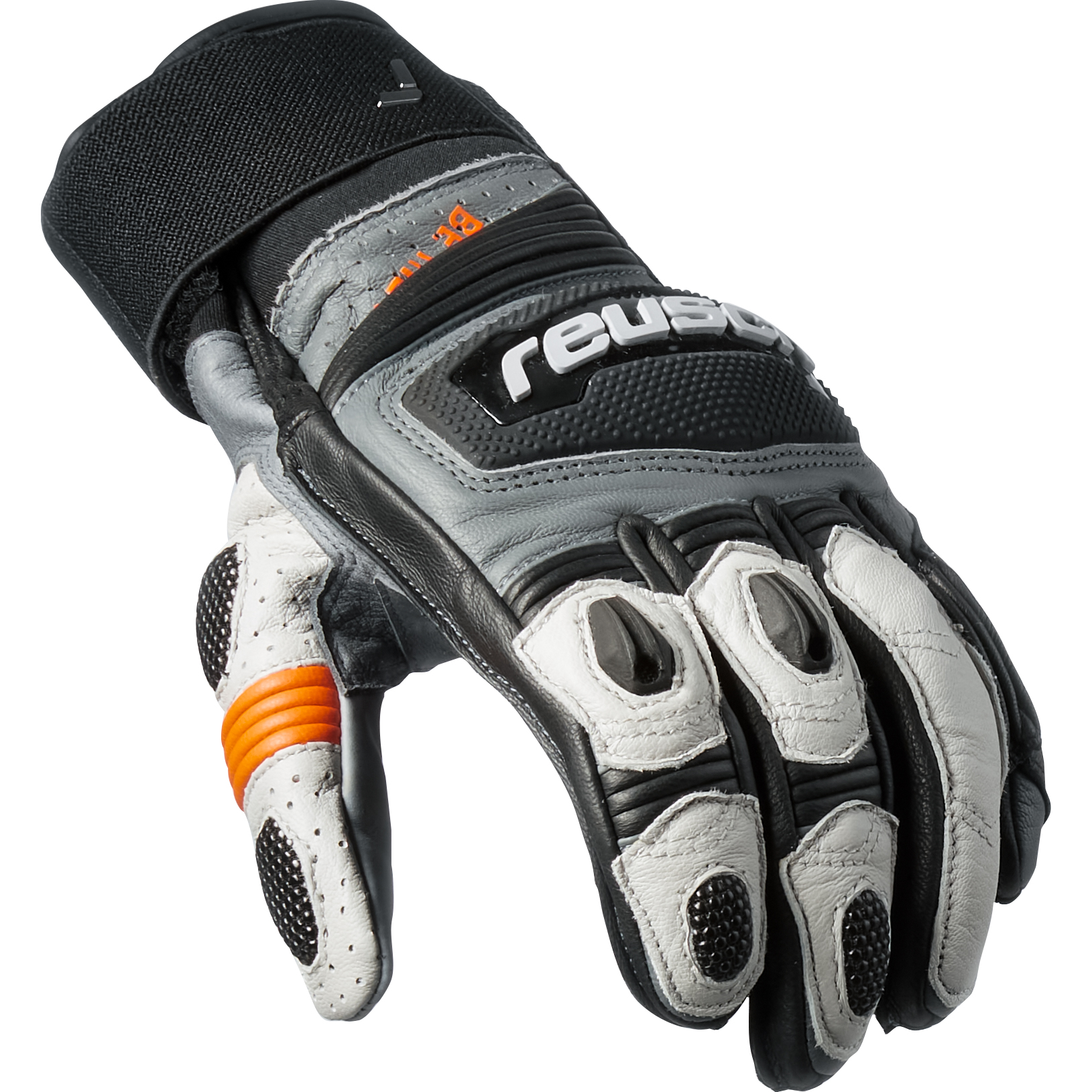 Reusch-Dante Sporthandschuh kurz grau/schwarz 8,5-3118061999007935
