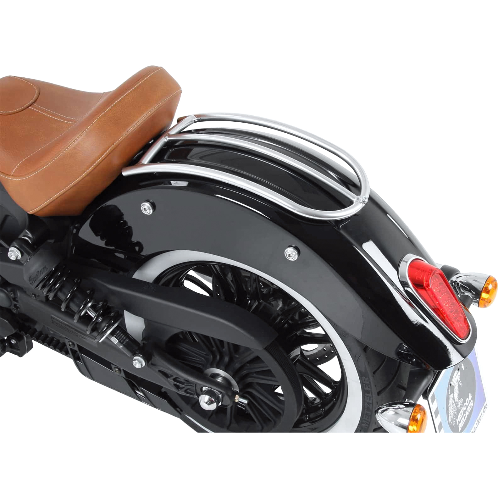 Hepco & Becker Gepäckträger Solorack chrom für Indian Scout /Sixty 15-24 - Motorradzubehör - Motorradgepäck