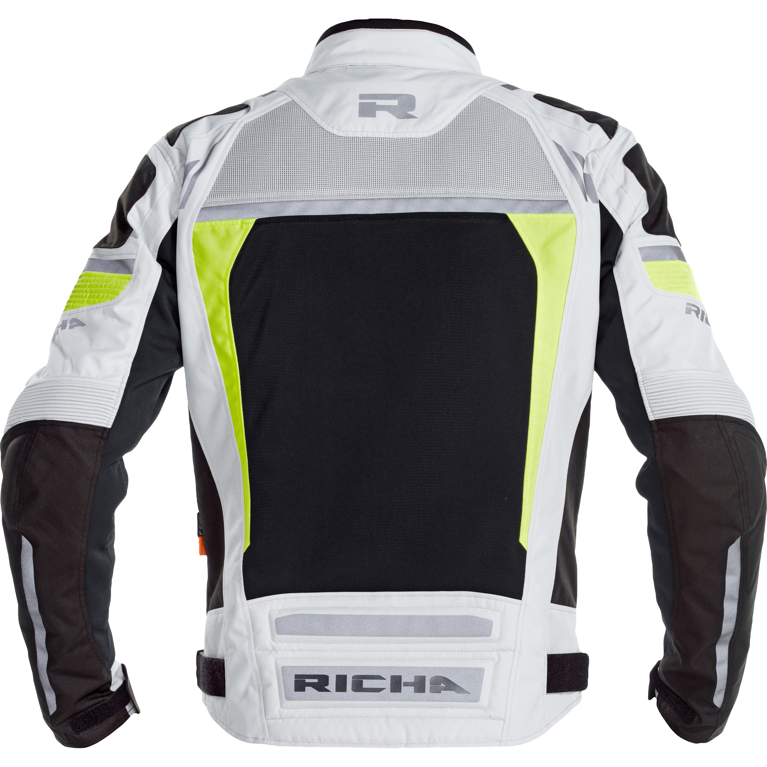 Richa-Airstorm WP Textiljacke grau/fluogelb XXL-2016251999005012