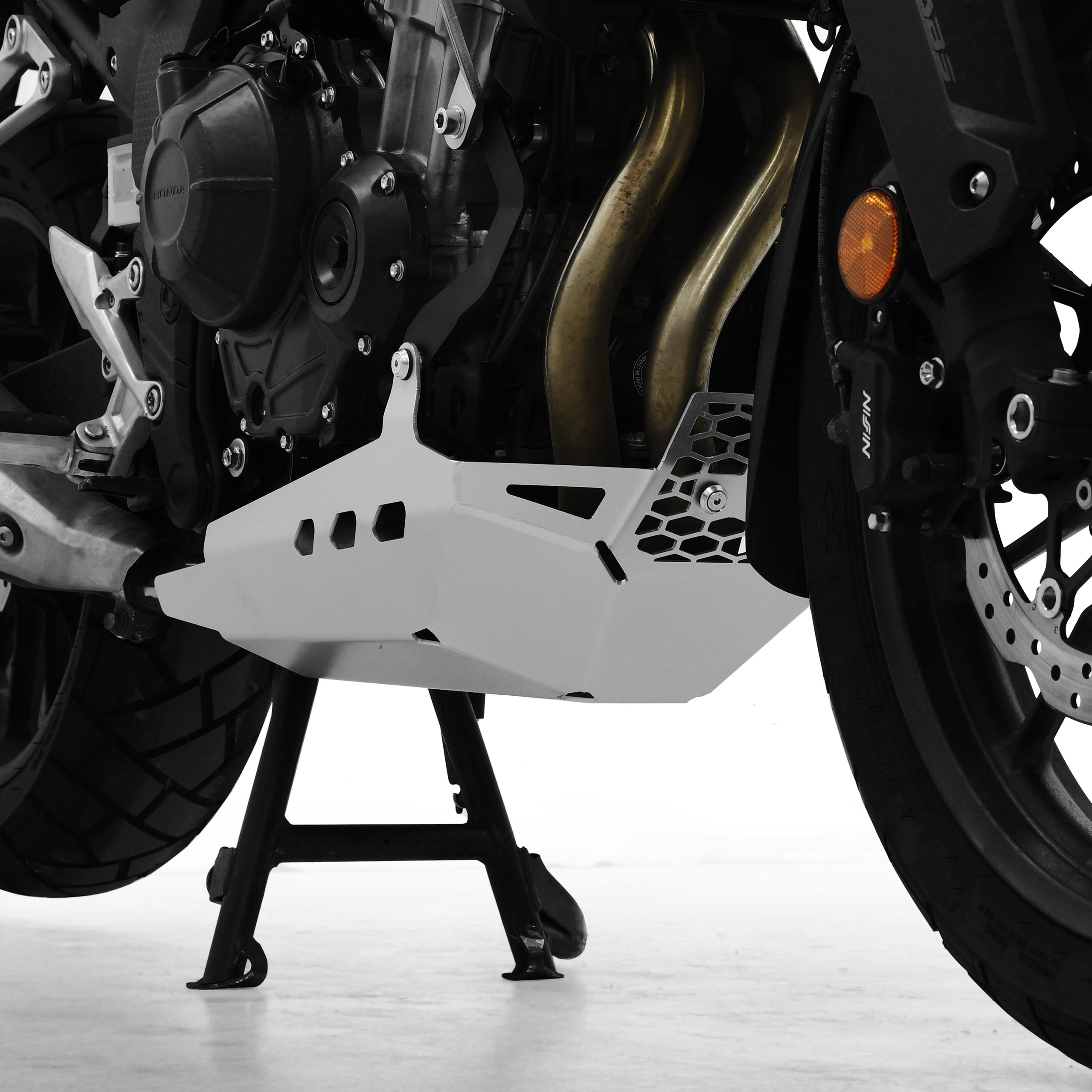 Zieger Motorschutz Alu silber für Honda CB 500 X 2019-2023 - Motorradteile & Ersatzteile - Verkleidungen & Abdeckungen