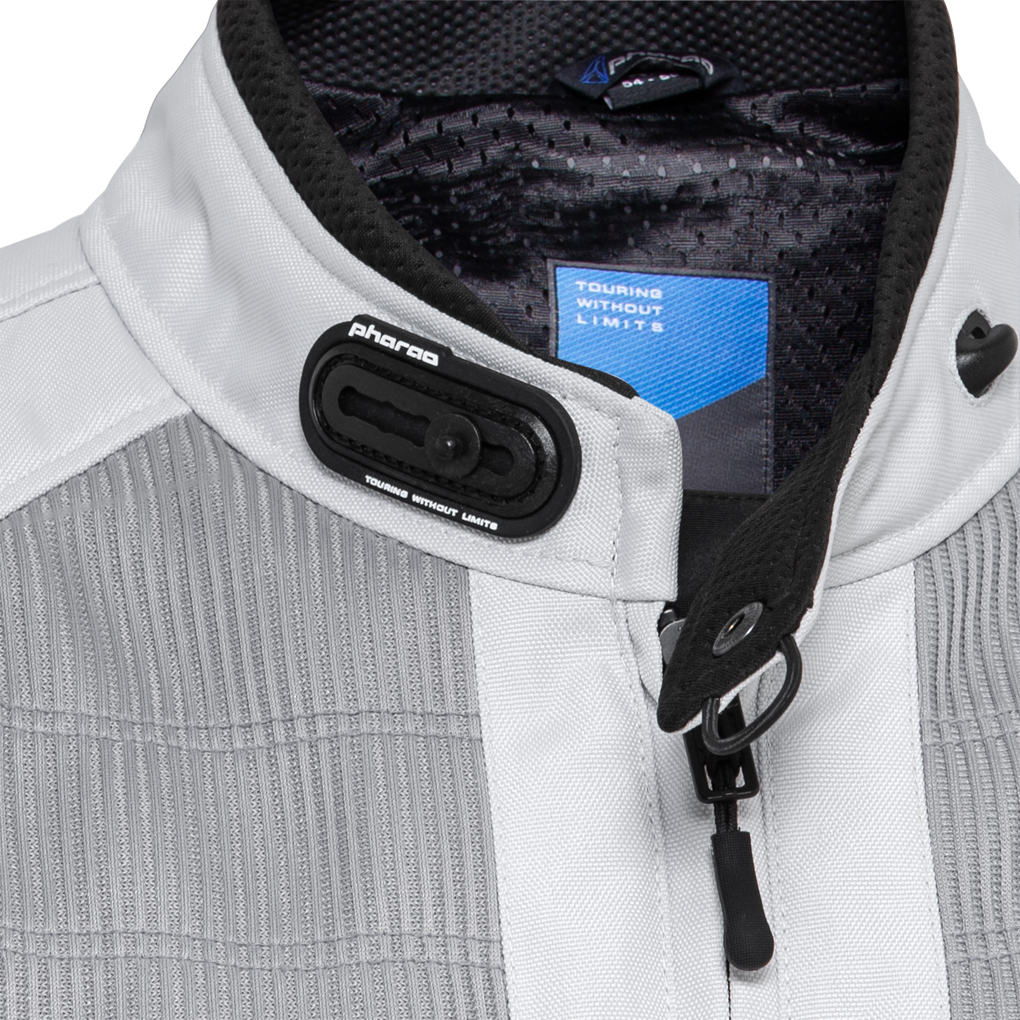 Pharao-Vigo Air Textiljacke grau/schwarz M-2019321999007009