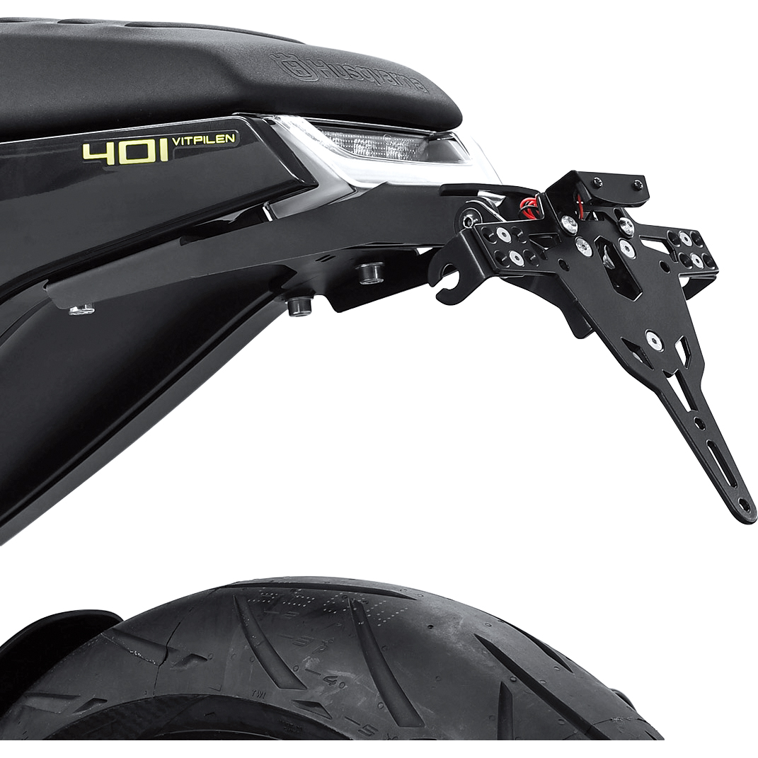 Zieger Kennzeichenhalter Pro Schweiz für Svart-/Vitpilen 125/401 - Motorradteile & Ersatzteile - Anbauteile