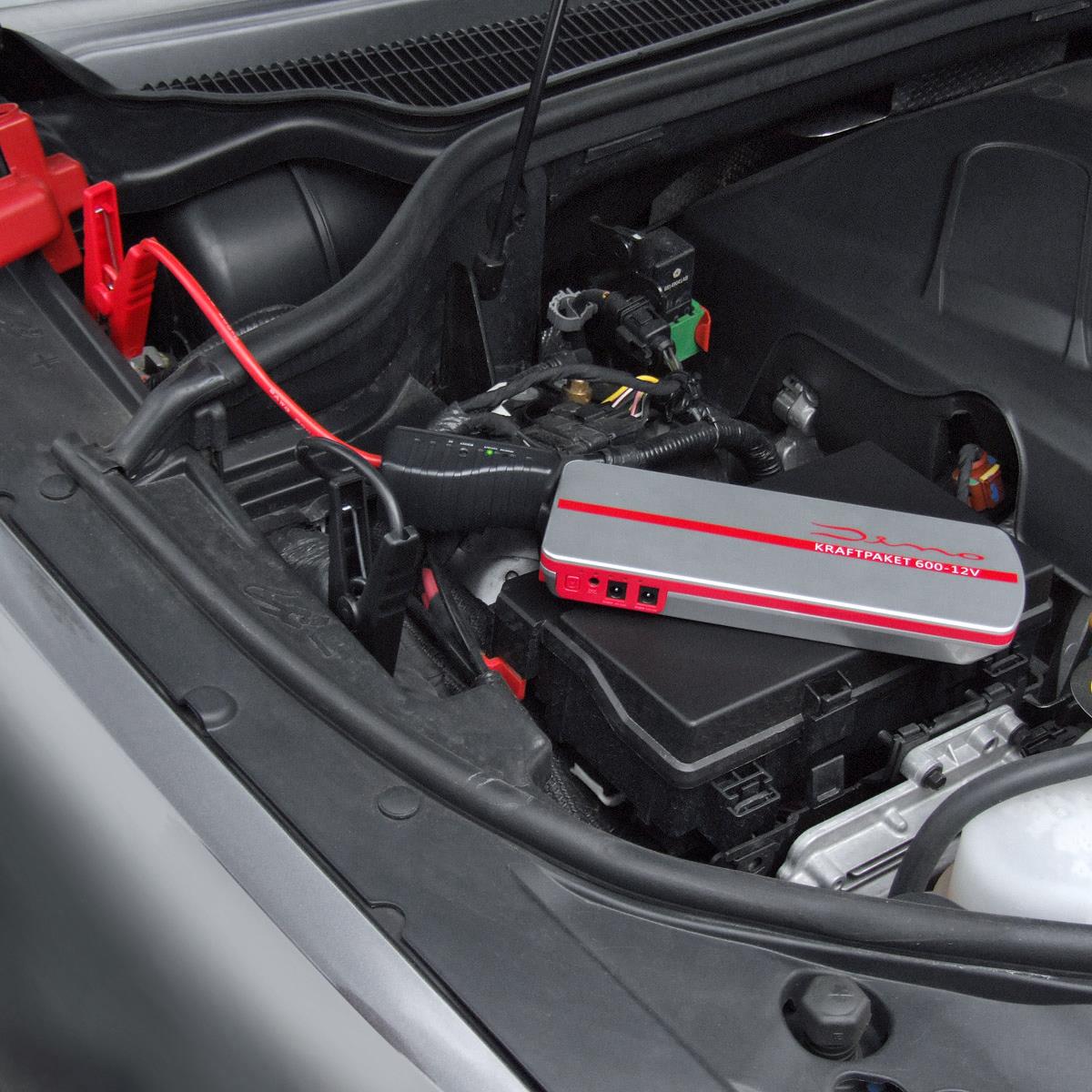 Dino KRAFTPAKET-Starthilfegerät/Powerbank 5in1, 12V, 18Ah, 600A, 66,6Wh-5711271187001002