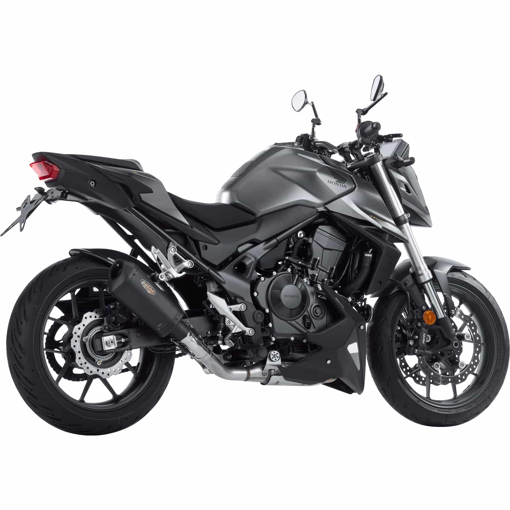 Shark exhaust DSX-10 Auspuff short schwarz für Honda CB 750 Hornet - Motorradteile & Ersatzteile - Auspuff