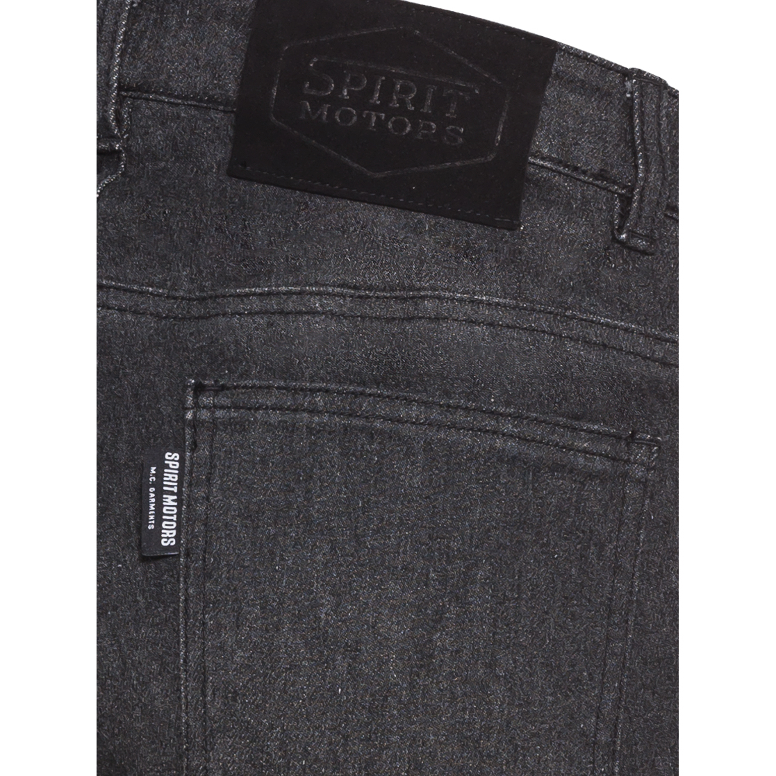 Spirit Motors-Slim Mid Mary HPPE Damen Jeans schwarz 32/30-2100191999001227