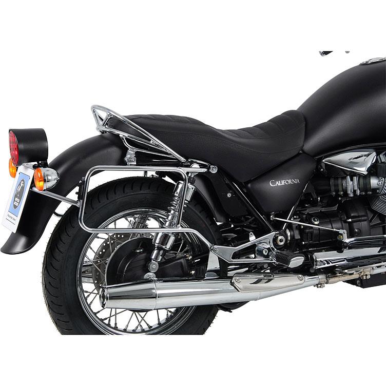 Hepco & Becker Seitenkofferträger chrom für California Vintage Aquilia Nera - Motorradzubehör - Motorradgepäck