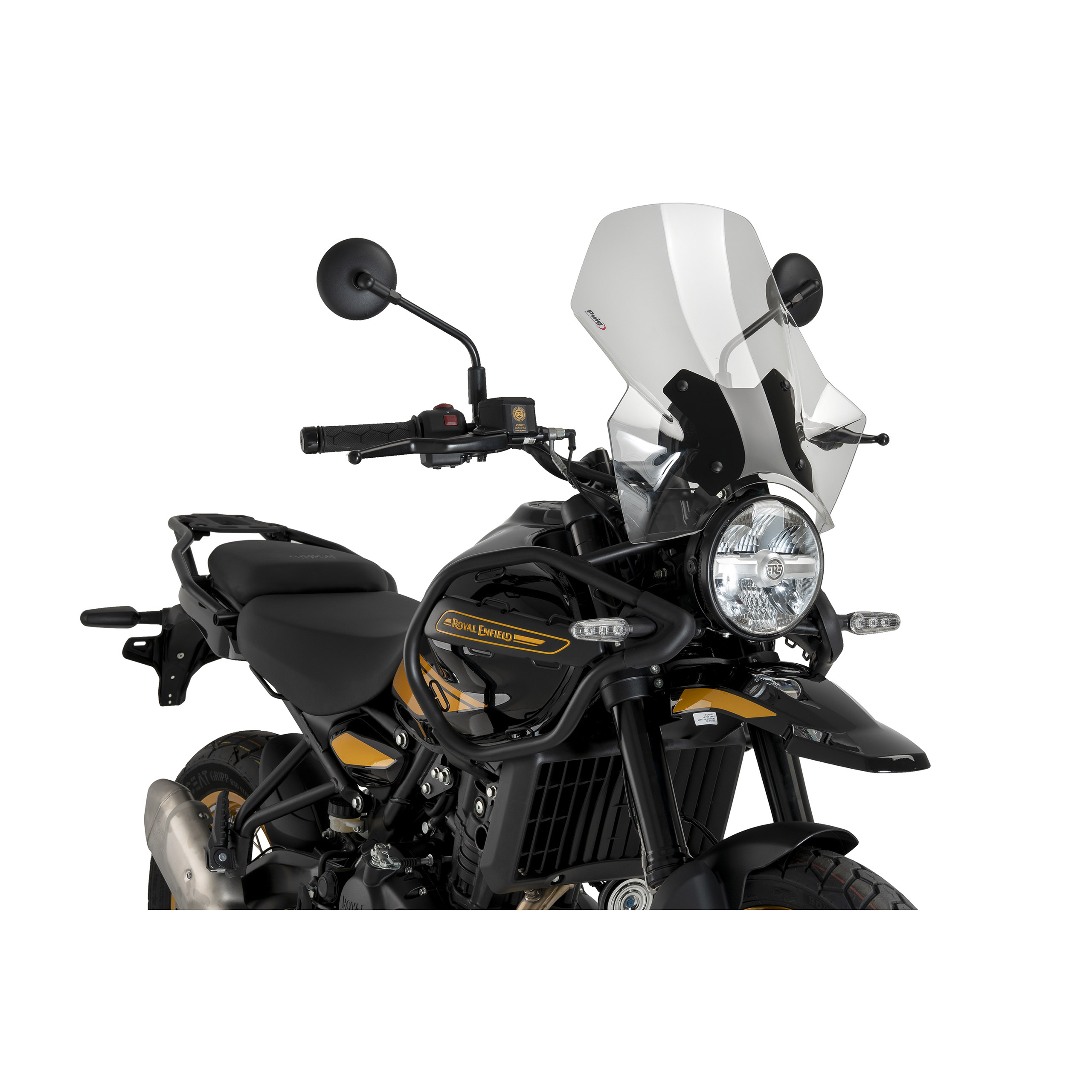 Puig Verkleidungsscheibe Touren einstellbar klar für Himalayan 45 - Motorradteile & Ersatzteile - Anbauteile