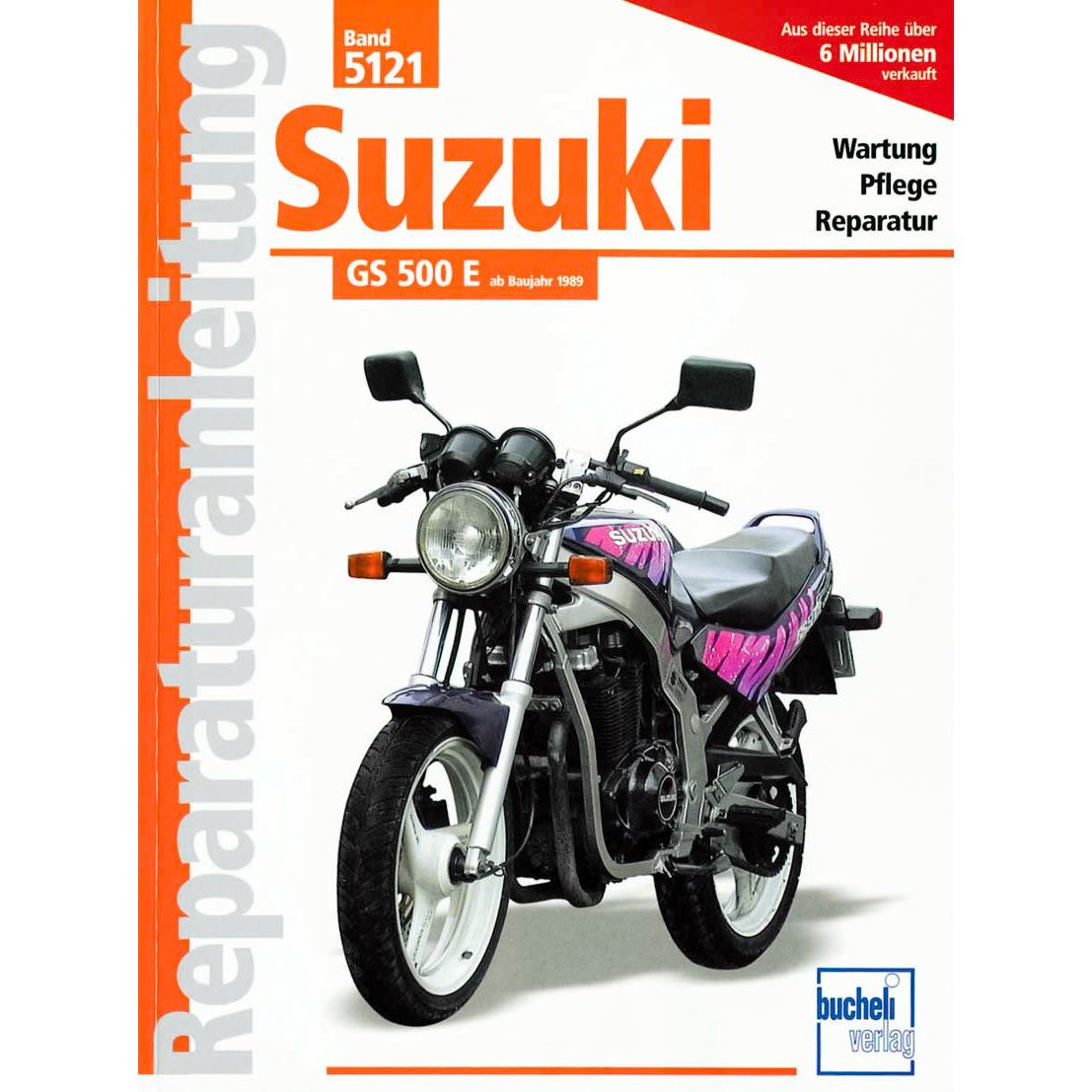Motorbuch-Verlag-Reparaturanleitung Bucheli Suzuki GS 500 ab 1989-0050071271000490