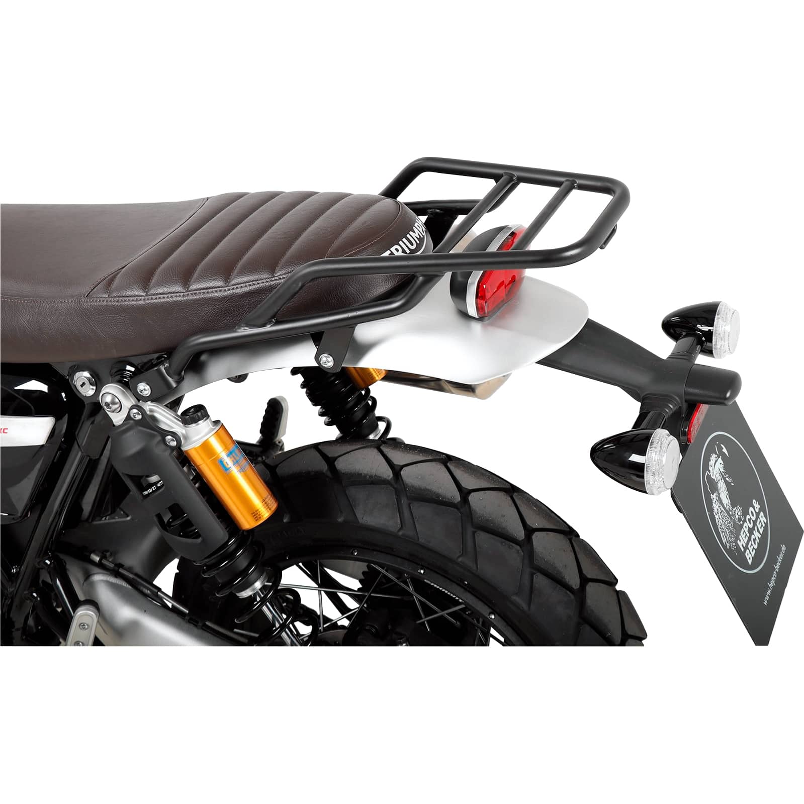 Hepco & Becker Rohrgepäckbrücke schwarz für Triumph Scrambler 1200 XC - Motorradzubehör - Motorradgepäck