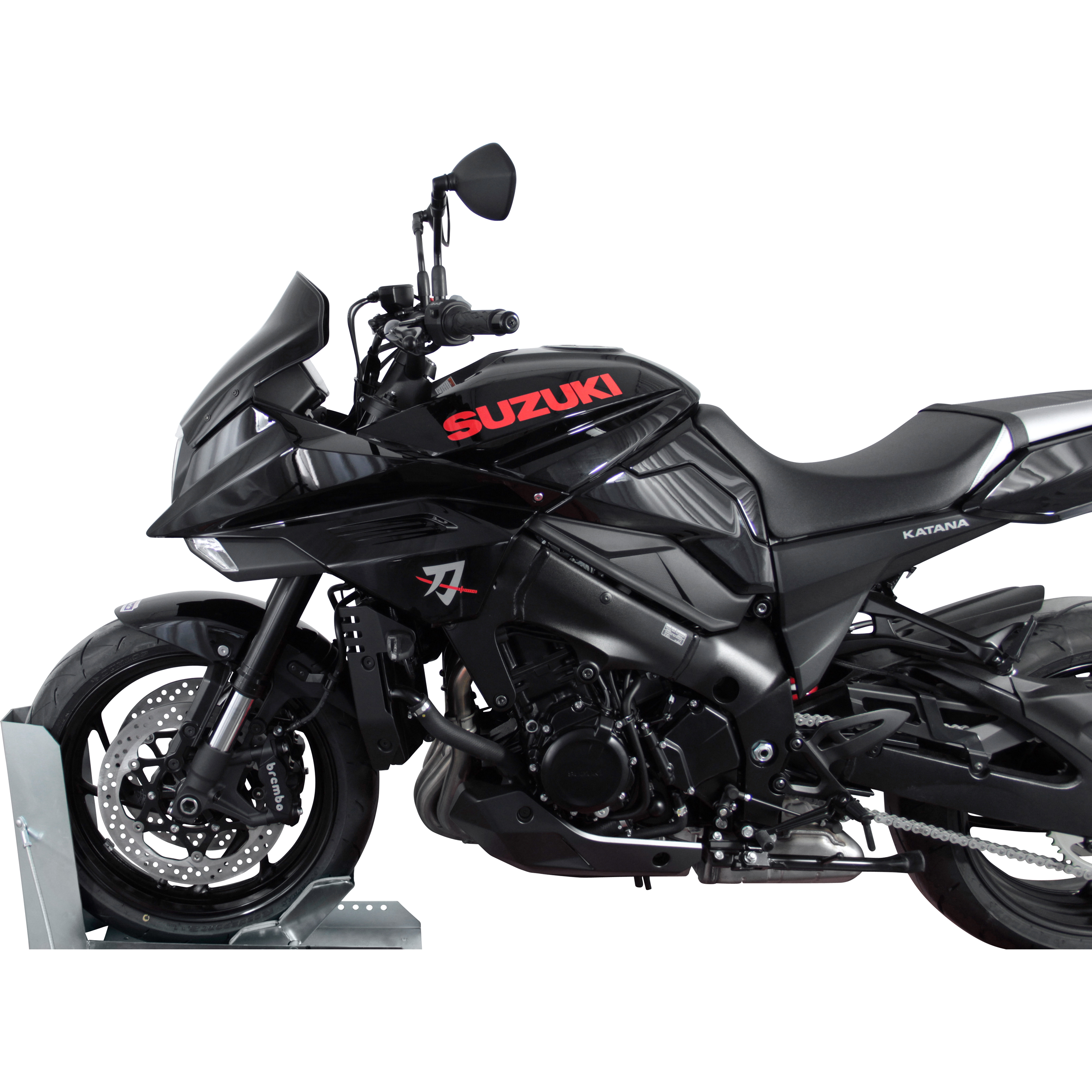 MRA-Spoilerscheibe S schwarz für Suzuki GSX-S 1100 Katana-5651541135000348