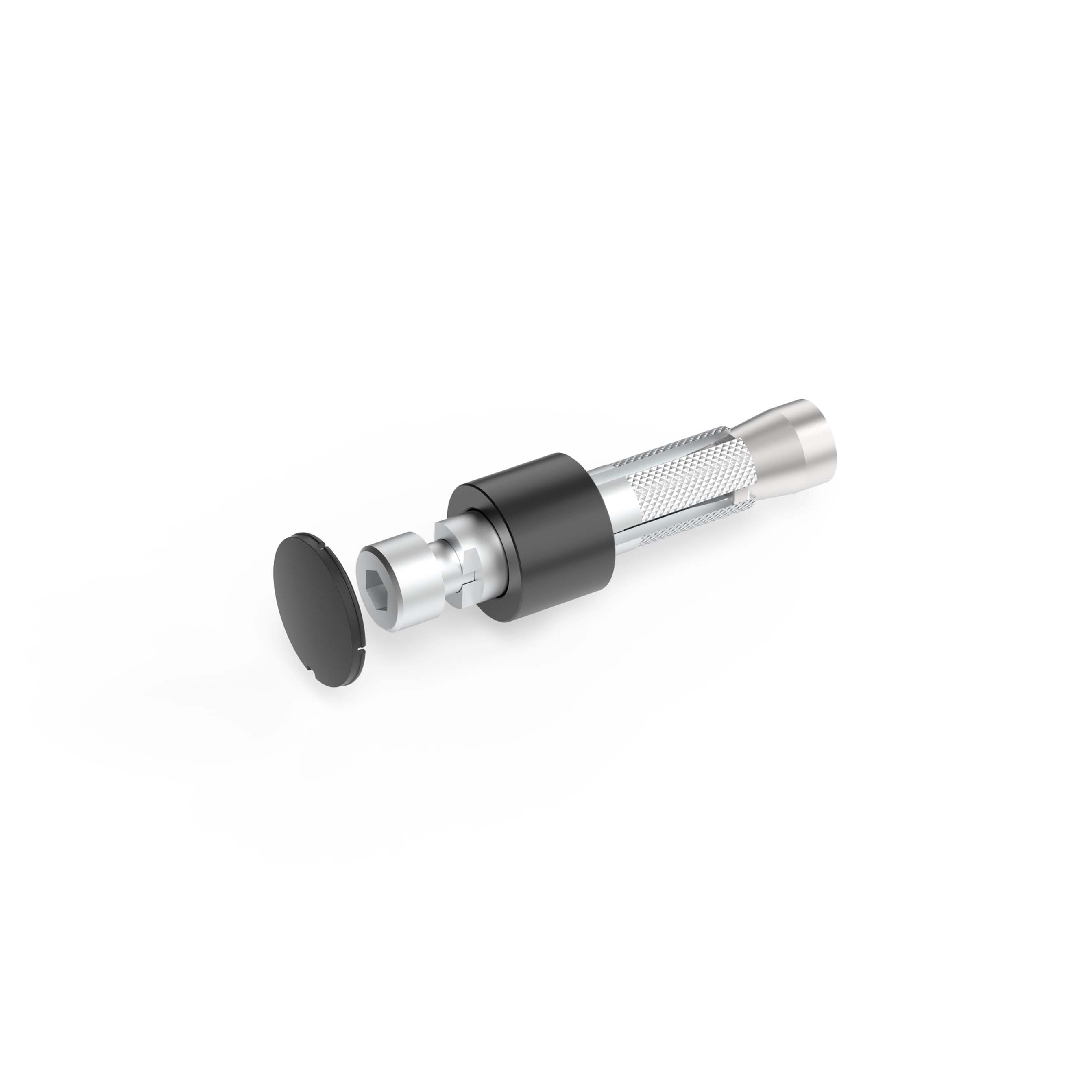 Rizoma-Montagesatz für E-Pop Lenkerendenspiegel BS842B M8 für Ø21mm-0000088336001002