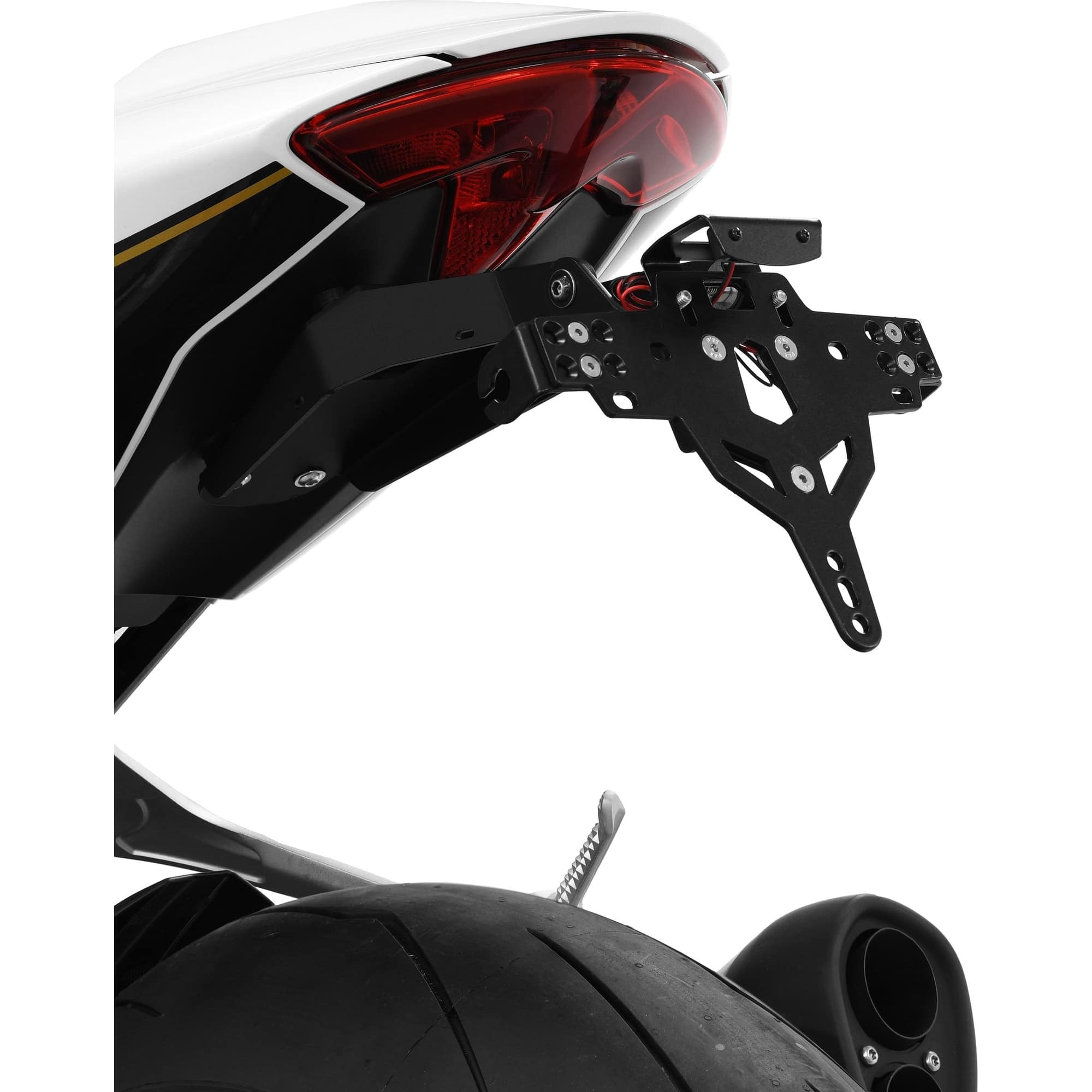 Zieger Kennzeichenhalter Pro Schweiz für Triumph Speed Triple 1200 - Motorradteile & Ersatzteile - Anbauteile