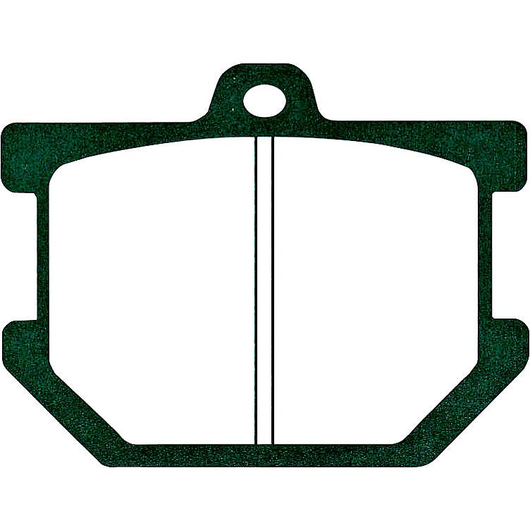 Hi-Q Bremsbeläge organisch FA034 66,8x49,4x11mm - Motorradteile & Ersatzteile - Bremsen