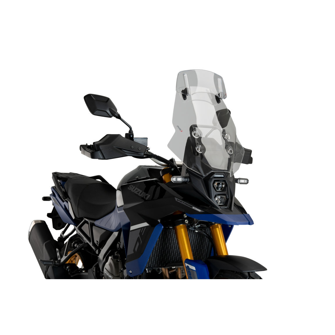 Puig Tourenscheibe mit Aufsatzspoiler getönt für Suzuki DL 800 V- - Motorradteile & Ersatzteile - Verkleidungen & Abdeckungen