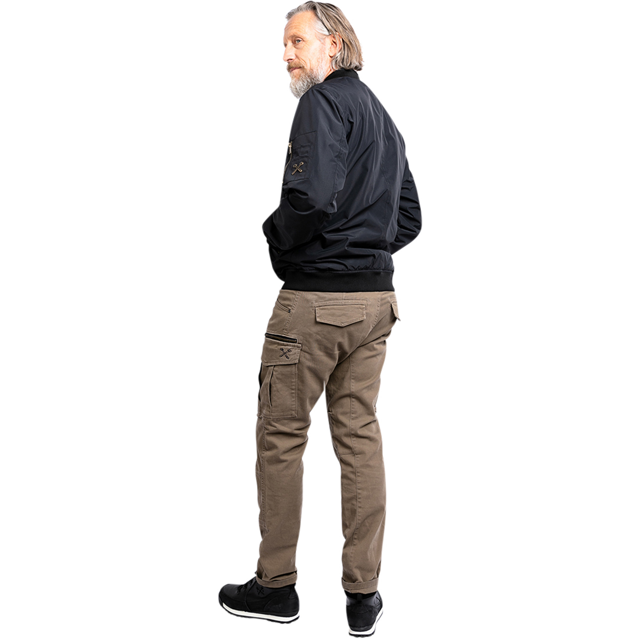 John Doe-XTM Stroker Cargo Motorradhose camel 34/32-2106211999013242