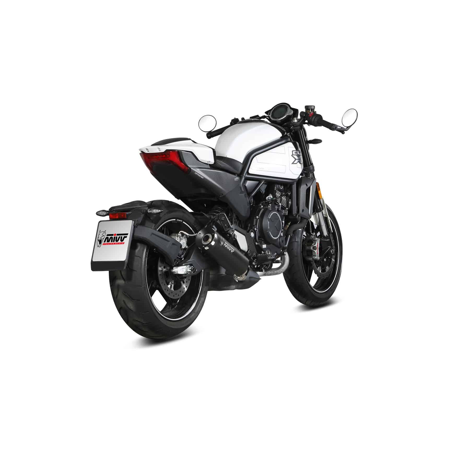 MIVV exhaust HR-1 black for CF Moto 700 CL-X 2023-2024