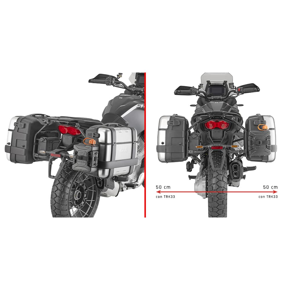 Givi Seitenträger Monokey® PLO8208MK für Moto Guzzi Stelvio 1000 - Motorradzubehör - Motorradgepäck