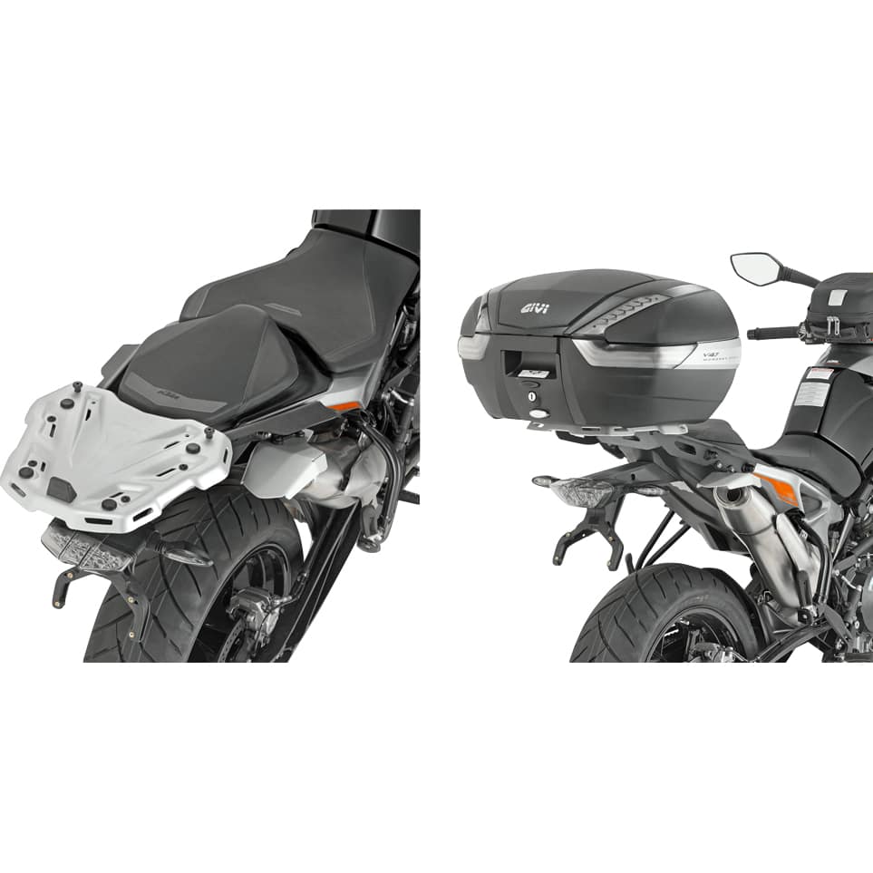 Givi support top case pour plaques M SR7715 pour KTM Duke 790/890