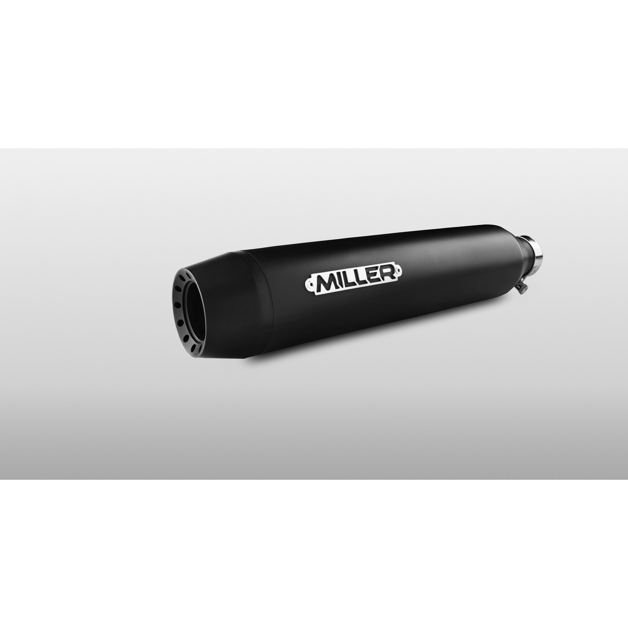 Miller Exhaust Auspuff Paar Tapered schwarz/schwarz für Low Rider ST 22-24 - Motorradteile & Ersatzteile - Auspuff