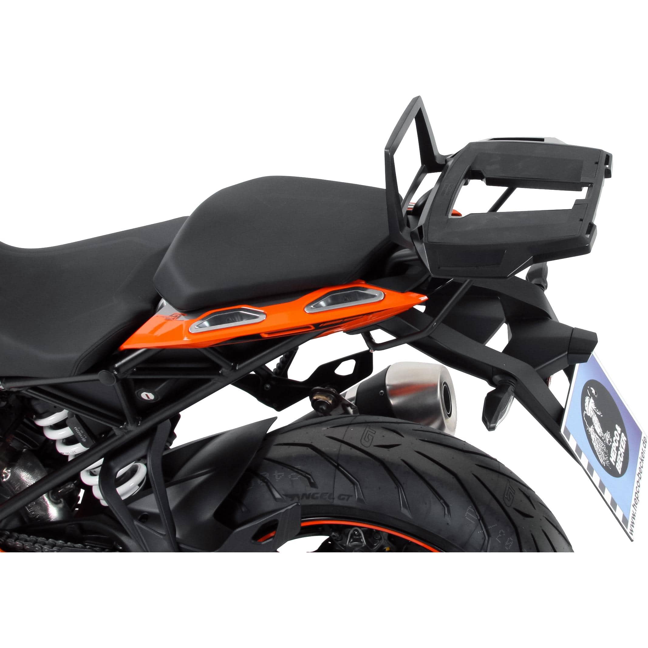 Hepco & Becker Alurack Gepäckbrücke schwarz für KTM 1290 Super Duke GT - Motorradzubehör - Motorradgepäck