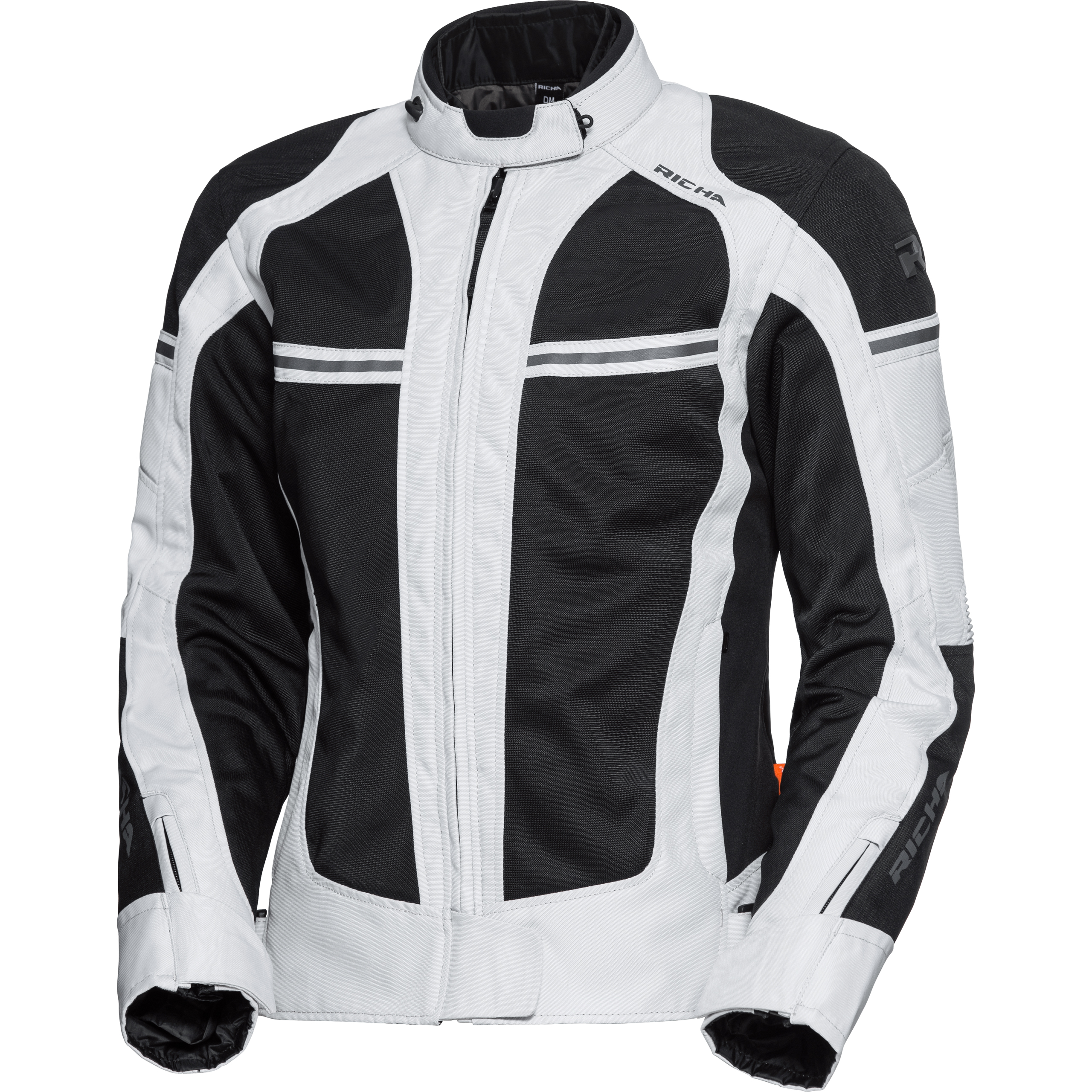 Richa Airstream Damen Textiljacke SMU schwarz/hellgrau XL - Motorradbekleidung - Touring Motorradbekleidung