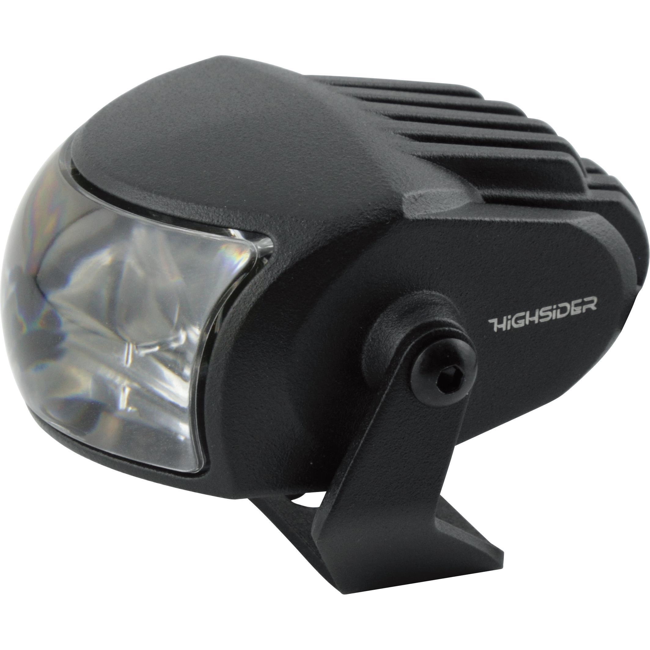Highsider-LED Scheinwerfer Alu Comet low = Abblendscheinwerfer schwarz-5730941033004470