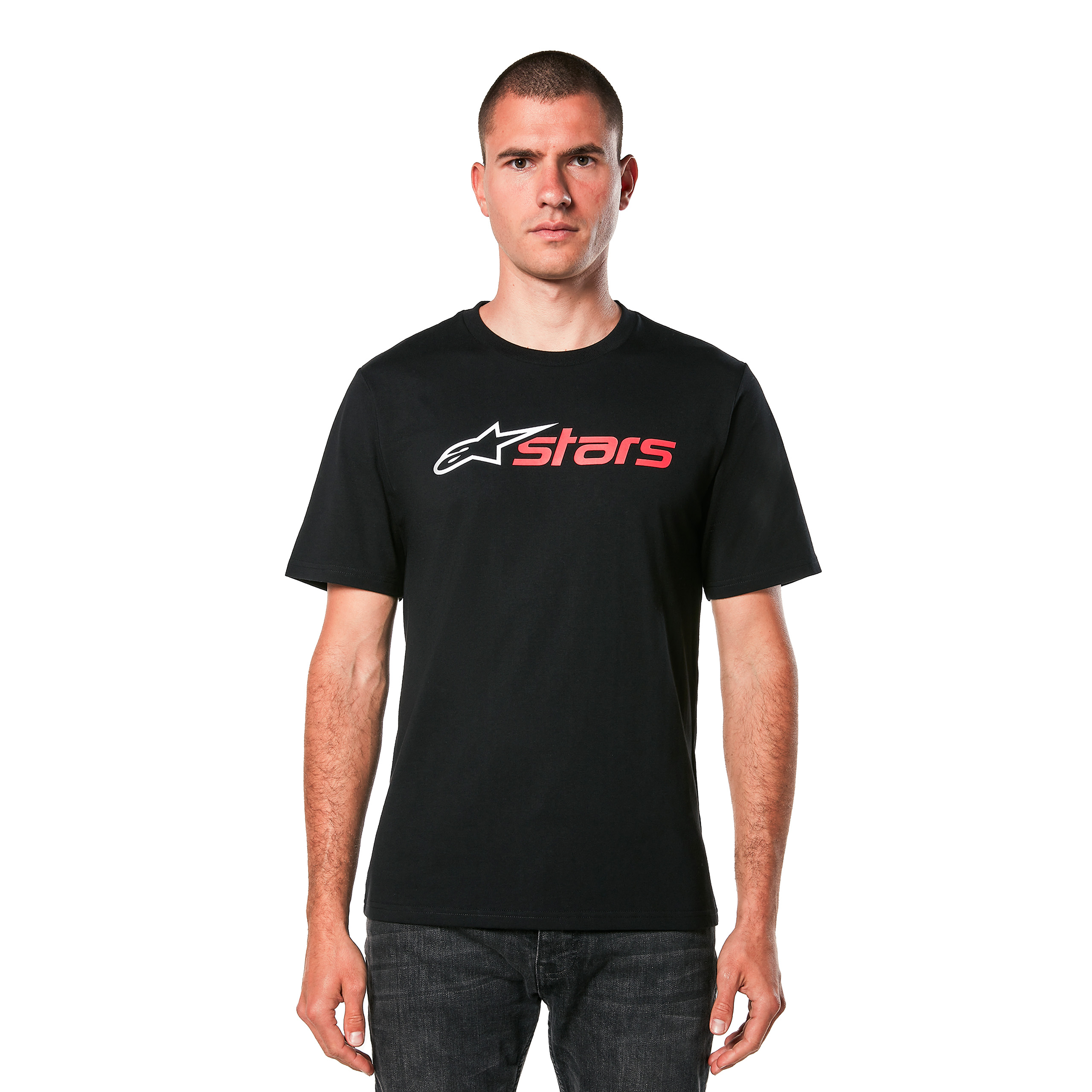 Alpinestars-Blaze 2.0 CSF T-Shirt schwarz/weiß/rot M-0001030999035009