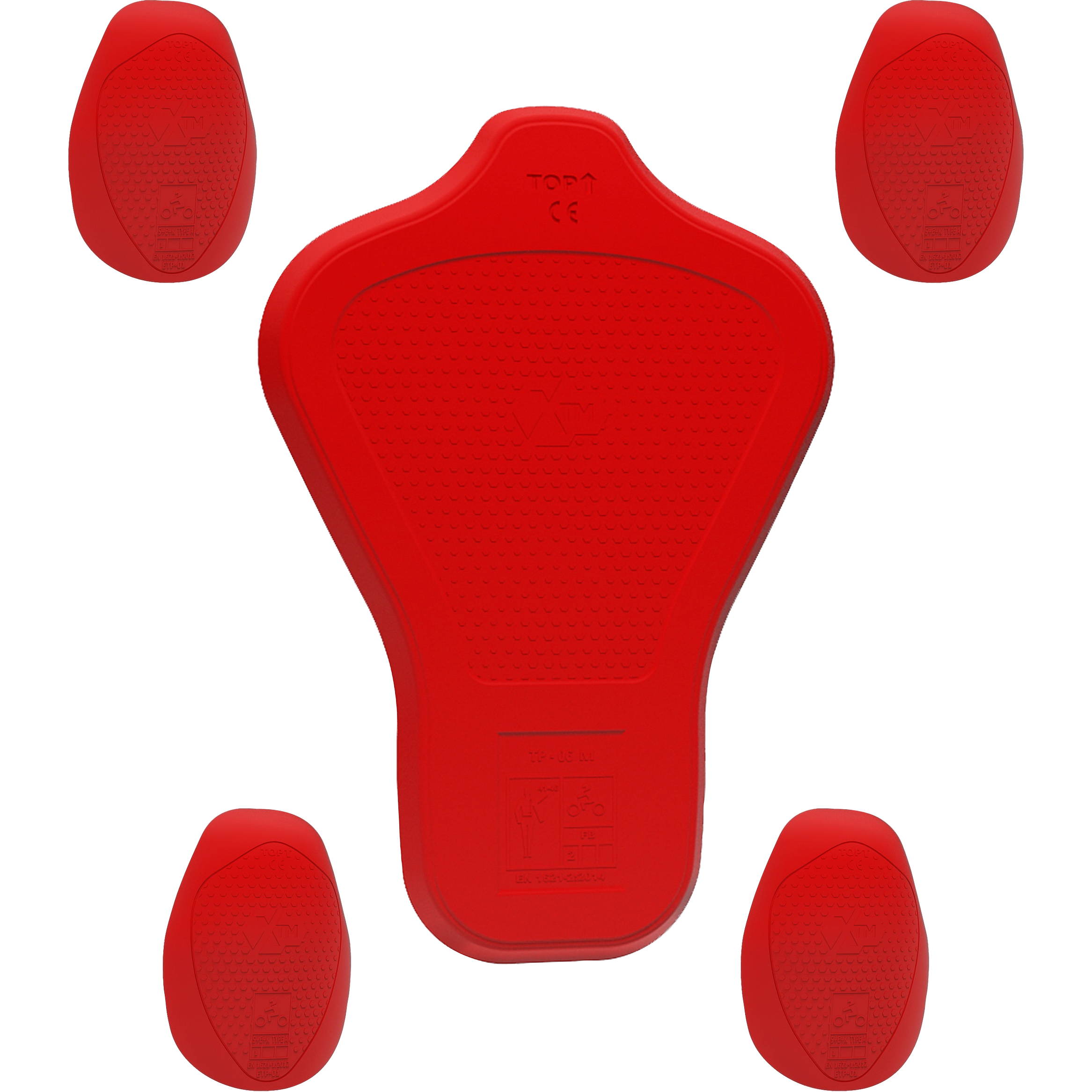 John Doe Protektoren Set Damenjacken ( S, E Level 1/Rücken Level 2) - Motorradbekleidung - Protektoren & Sicherheit