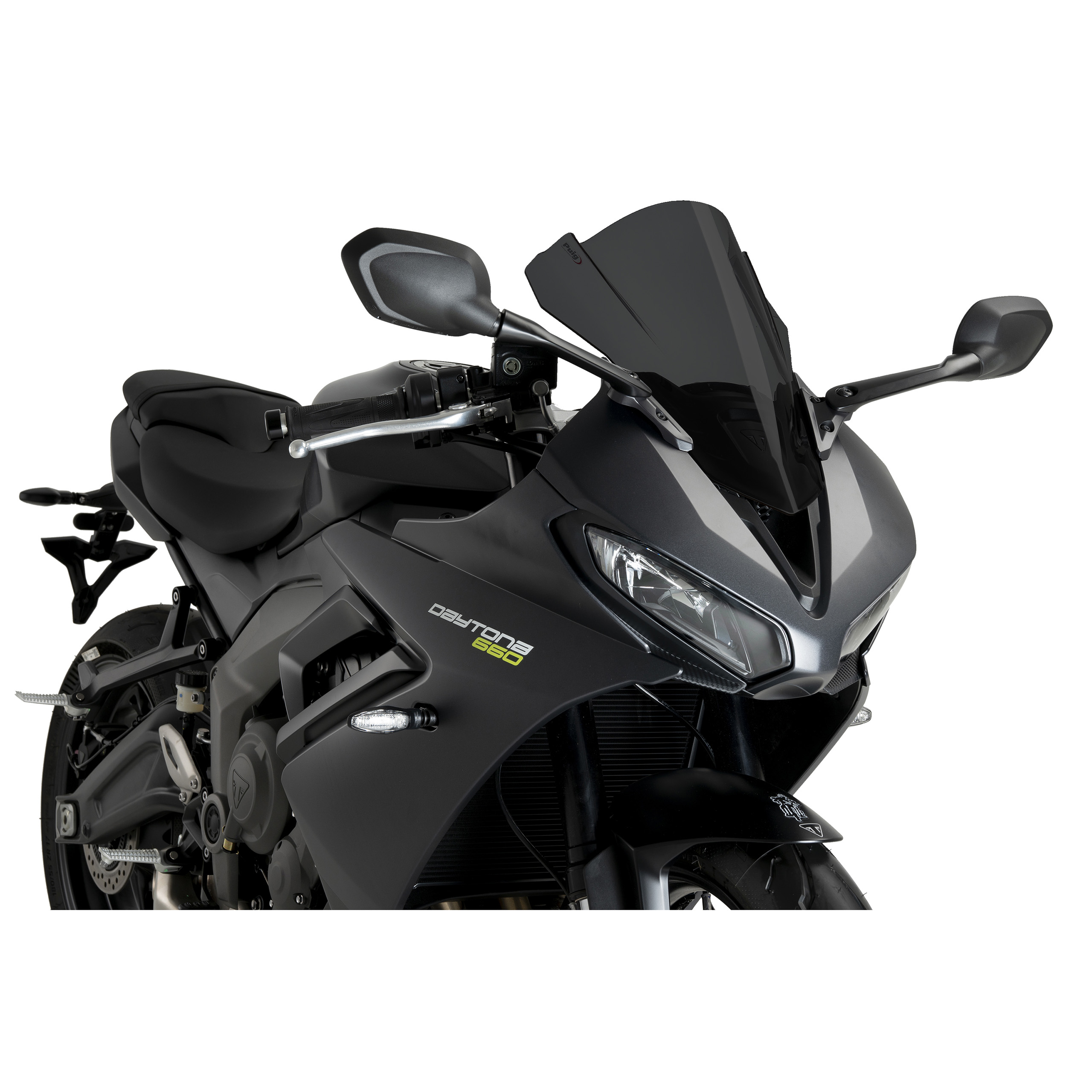 Puig Verkleidungsscheibe Z-Racer stark getönt für Triumph Daytona - Motorradteile & Ersatzteile - Verkleidungen & Abdeckungen