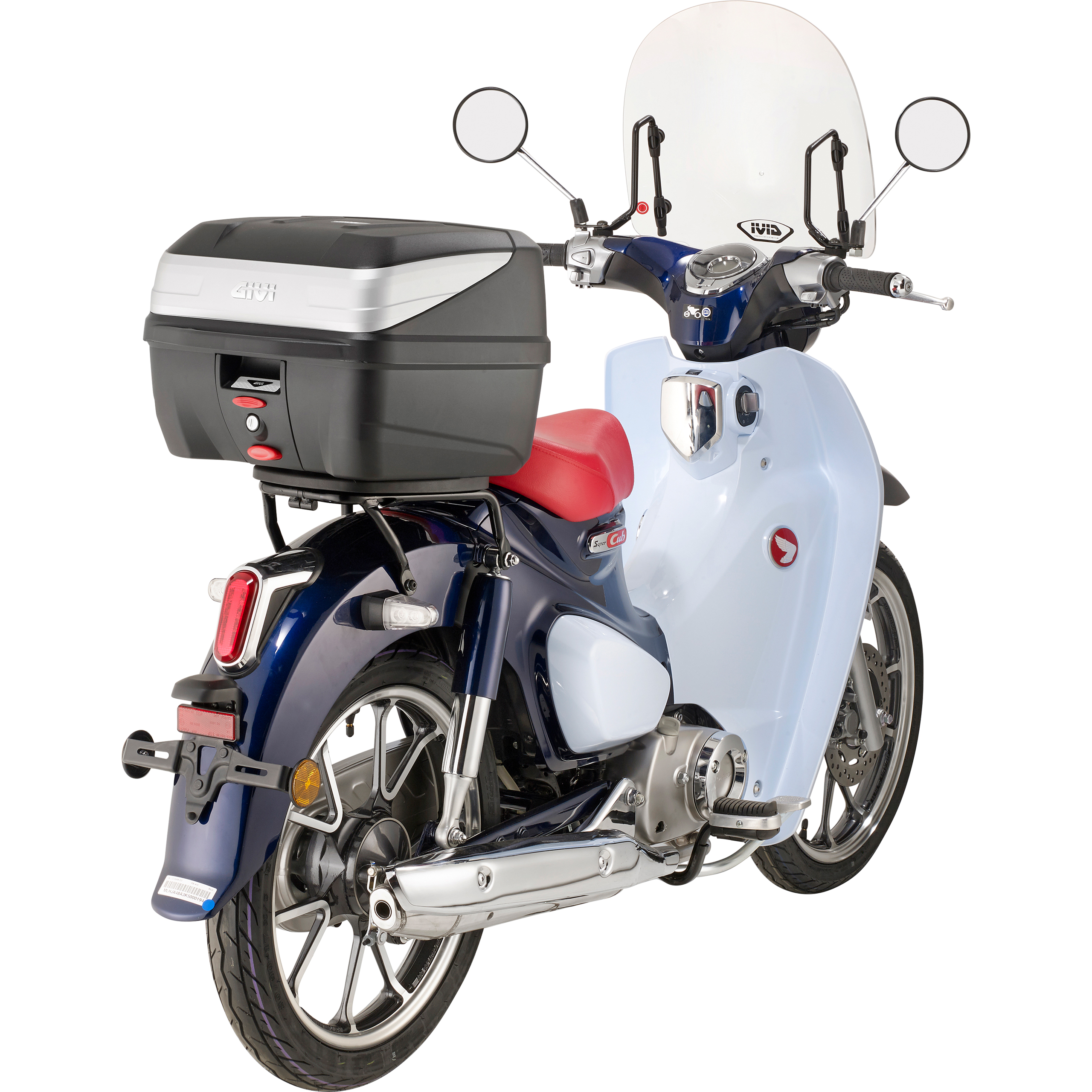 Givi-Montagekit A1168A für 1168AG an Honda C 125 Super Cub-5665731133002410
