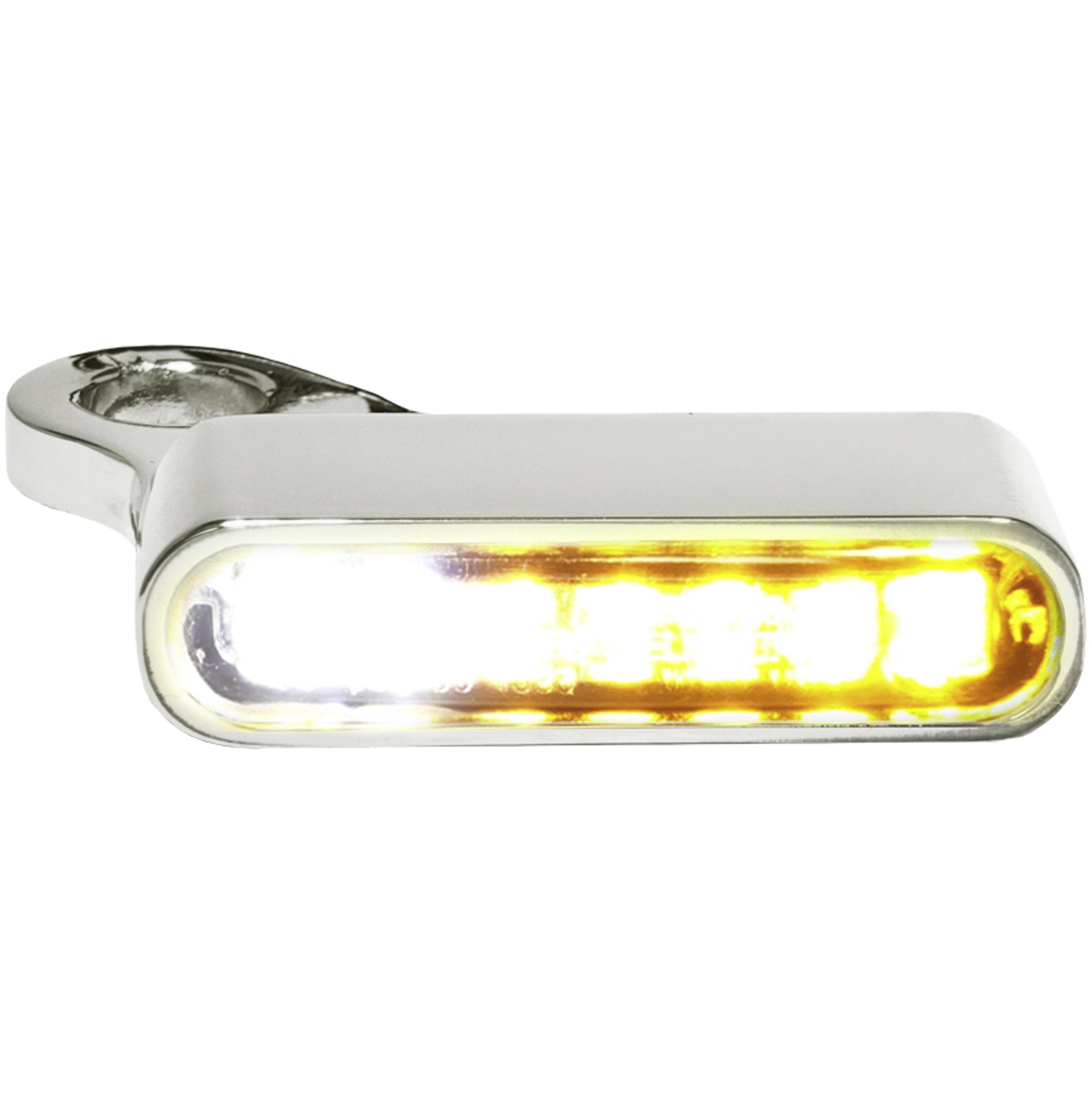 HeinzBikes LED Alu Blinker/Positionspaar für Sportster 2014- chrom - Motorradteile & Ersatzteile - Beleuchtung