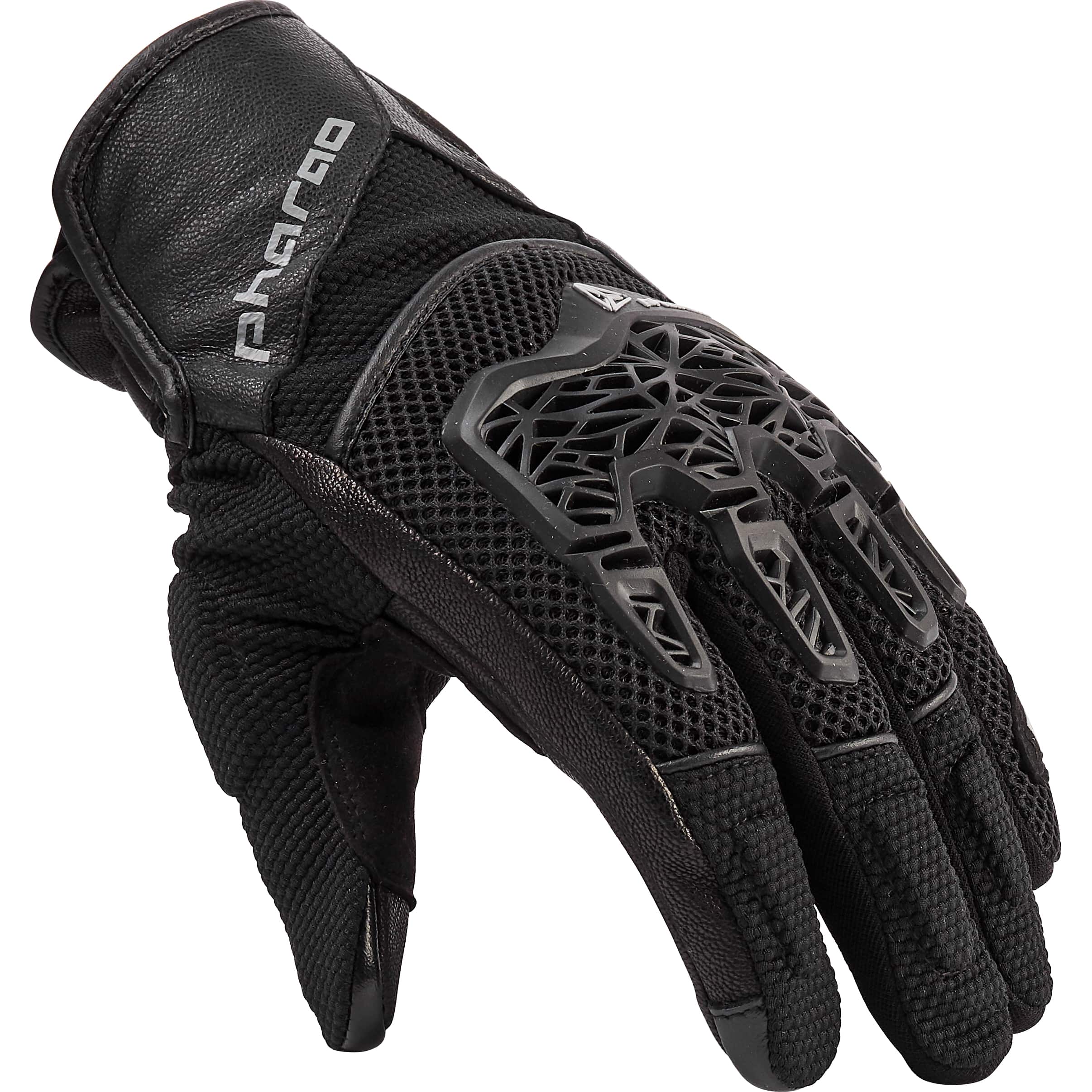 Pharao-Yuma Air Leder-/Textilhandschuh kurz-3118081999001938