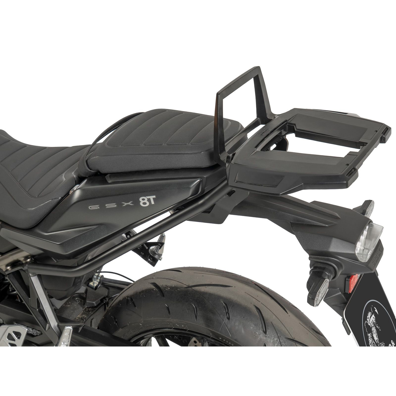 Hepco & Becker Gepäckträger Alurack schwarz für Suzuki GSX-8 T - Motorradzubehör - Motorradgepäck