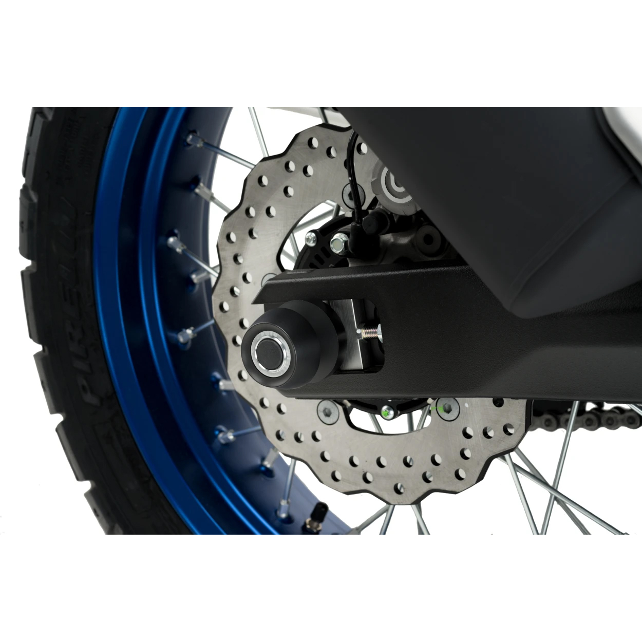 Puig Sturzpads Achse hinten 20226N für Yamaha/Triumph