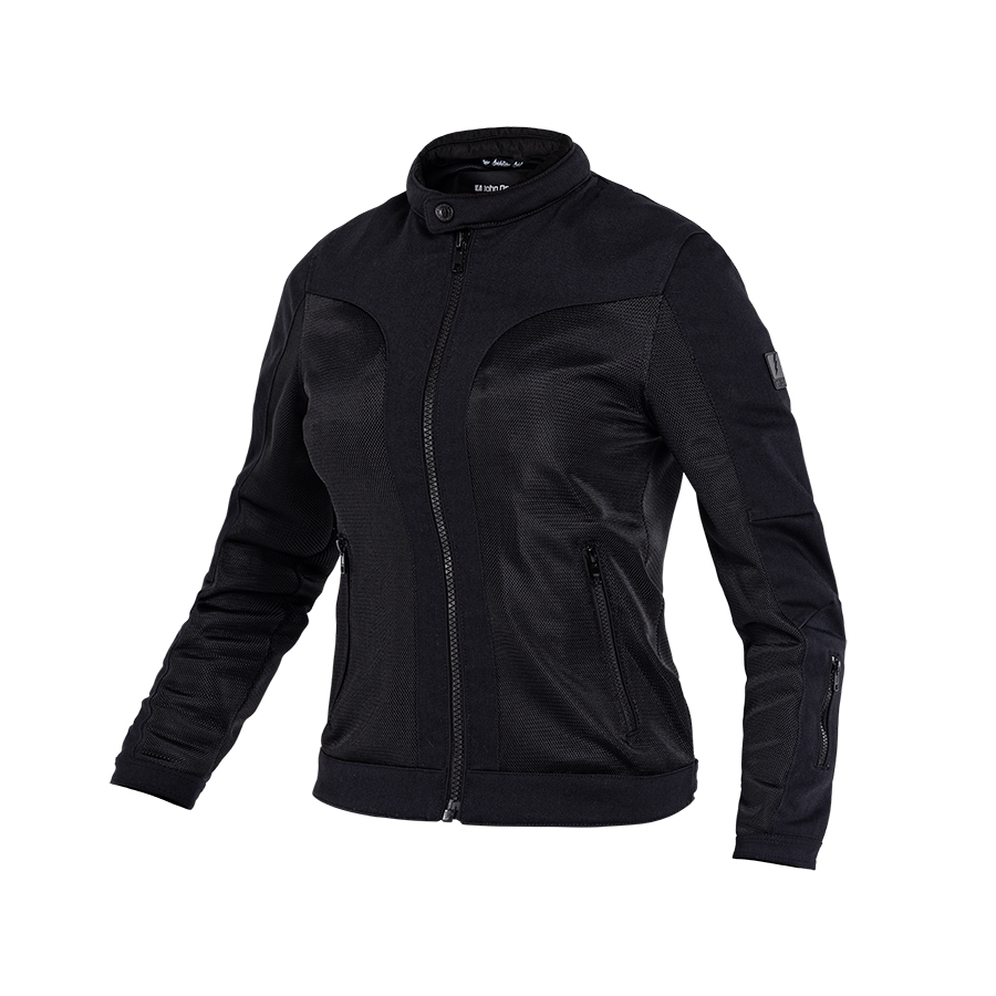 John Doe-Aero Mesh Damen Jacke schwarz S-0001074005001008