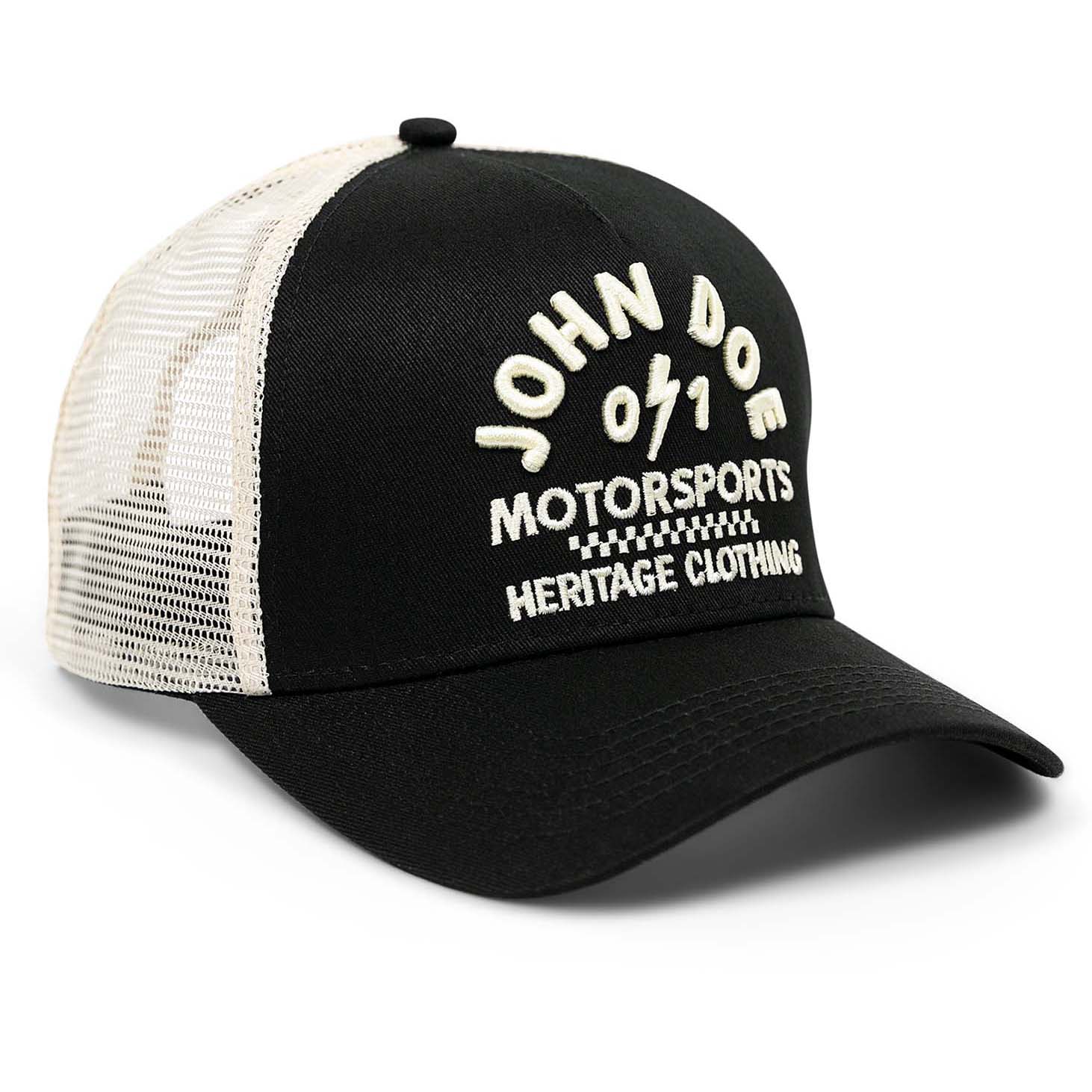 John Doe-Trucker Hat schwarz/weiß-0000481999031